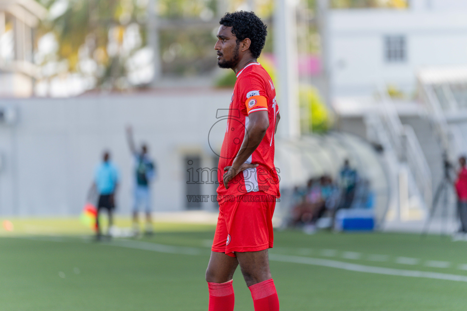 CC Sports Club VS Aajeelakah Eydhafushi FA in Day 6 of Eydhafushi Cup 2025 held in Eydhafushi Football Stadium at B. Eydhafushi, Maldives on Wednesday, 10th September 2025. Photos: Arif Rasheed / images.mv