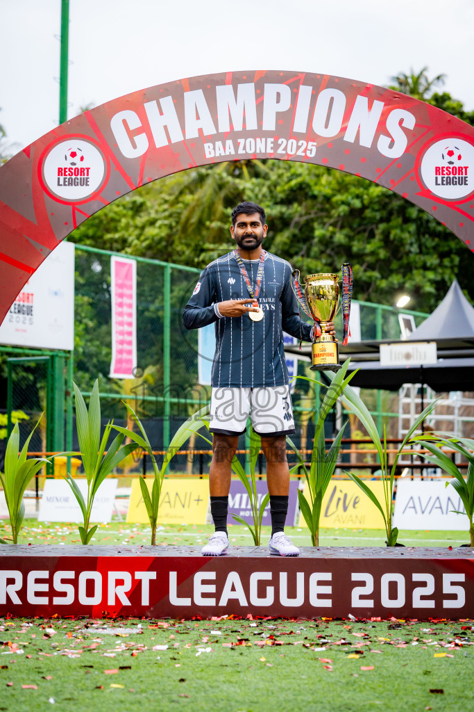 Anantara vs Finolhu in Final of Resort League 2025 (Baa Zone) was held on Friday, 18th July 2025 in Avani+ Fares Maldives Resort, Baa Atoll, Maldives. Photos: Nausham Waheed  / images.mv