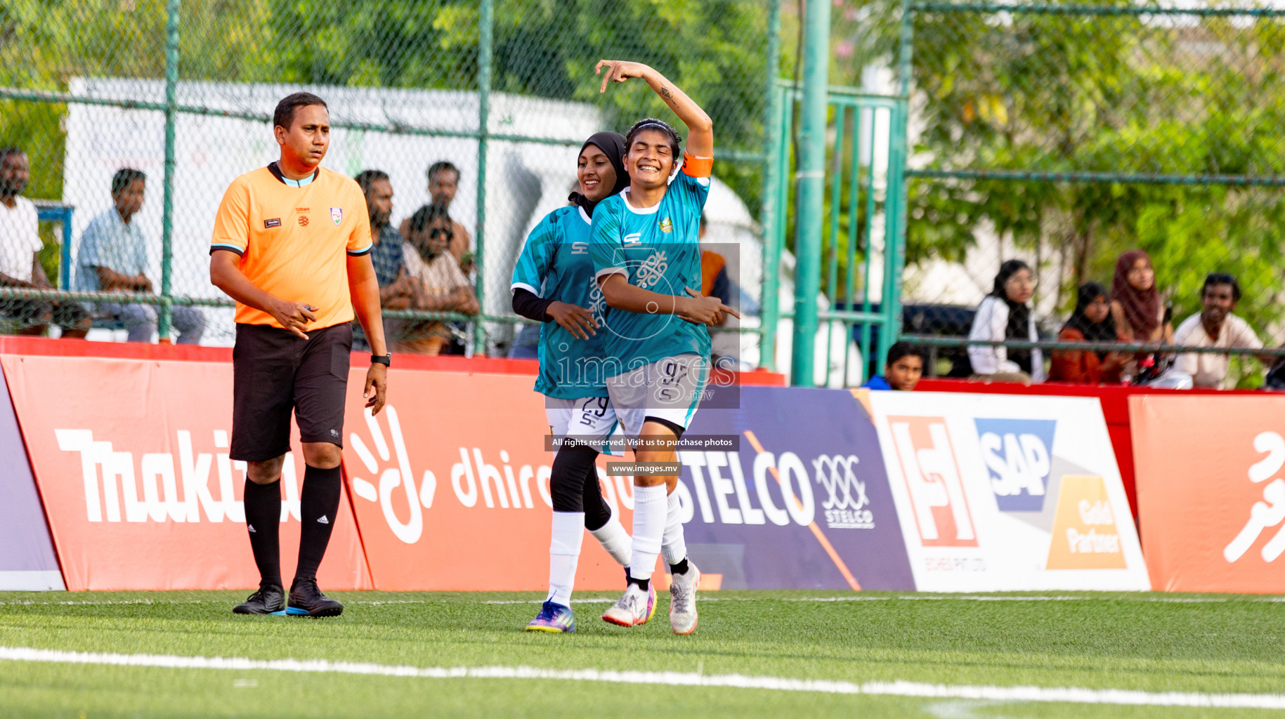 WAMCO vs MACL in 18/30 Futsal Fiesta Classic 2023 held in Hulhumale, Maldives, on Tuesday, 18th July 2023 Photos: Hassan Simah / images.mv