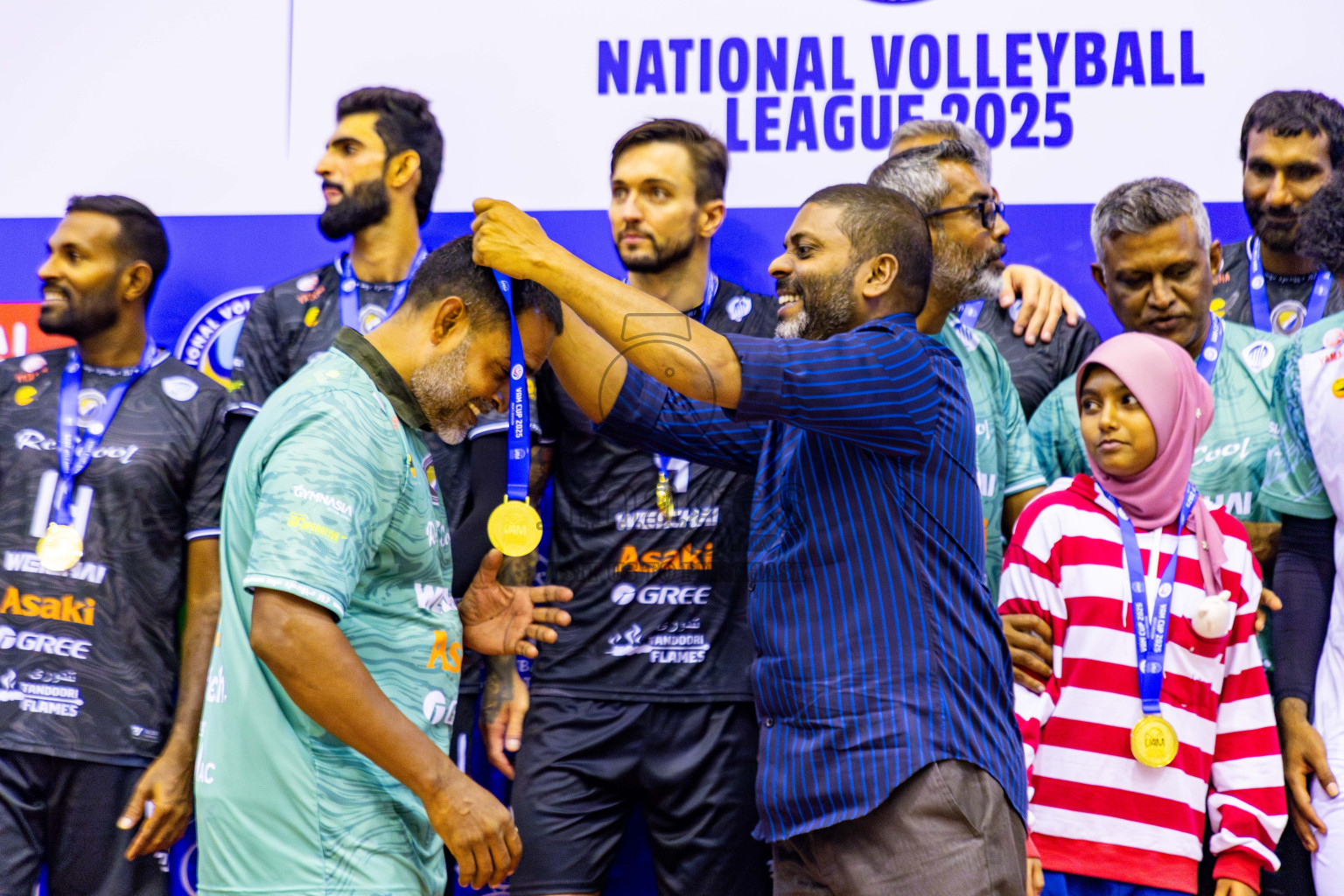 Dhivehi Sifainge Club vs Club HDC in the Final of MILO VAM Cup 2025 held in Male', Maldives on Wednesday, 2nd July 2025 at Social Center Indoor Hall Photos By: Nausham Waheed / images.mv