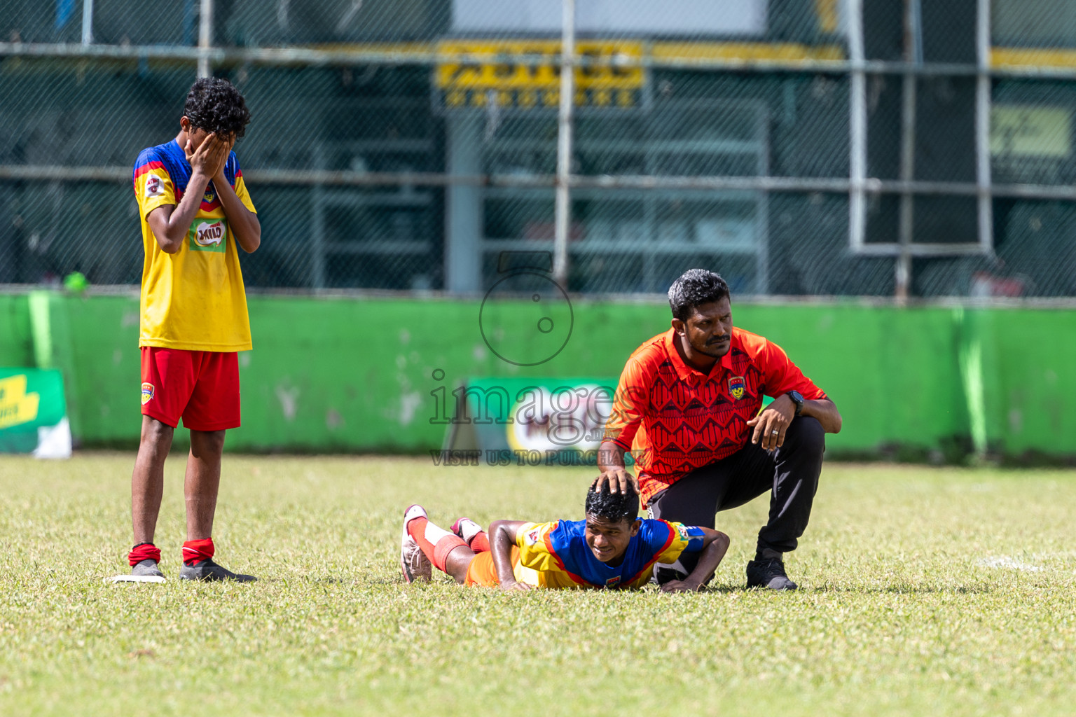 Day 4 of MILO Academy Championship 2024 (U-14) was held in Henveyru Stadium, Male', Maldives on Sunday, 3rd November 2024. 
Photos: Hassan Simah / Images.mv