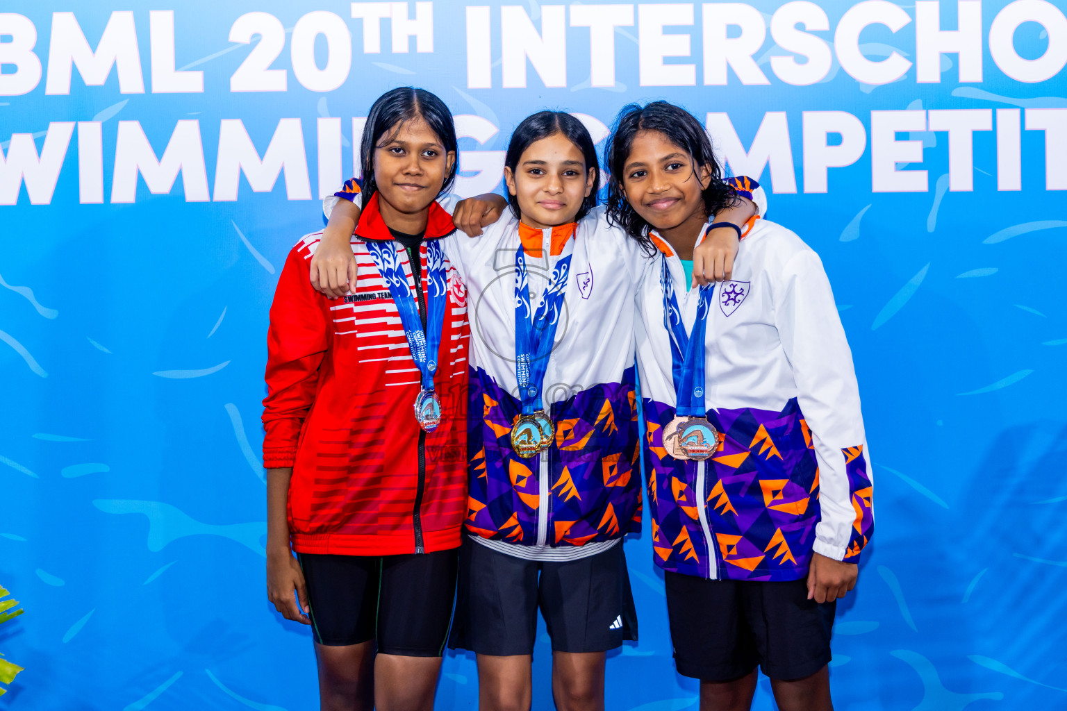 Day 5 of 20th Inter-school Swimming Competition 2024 held in Hulhumale', Maldives on Wednesday, 16th October 2024. Photos: Nausham Waheed / images.mv