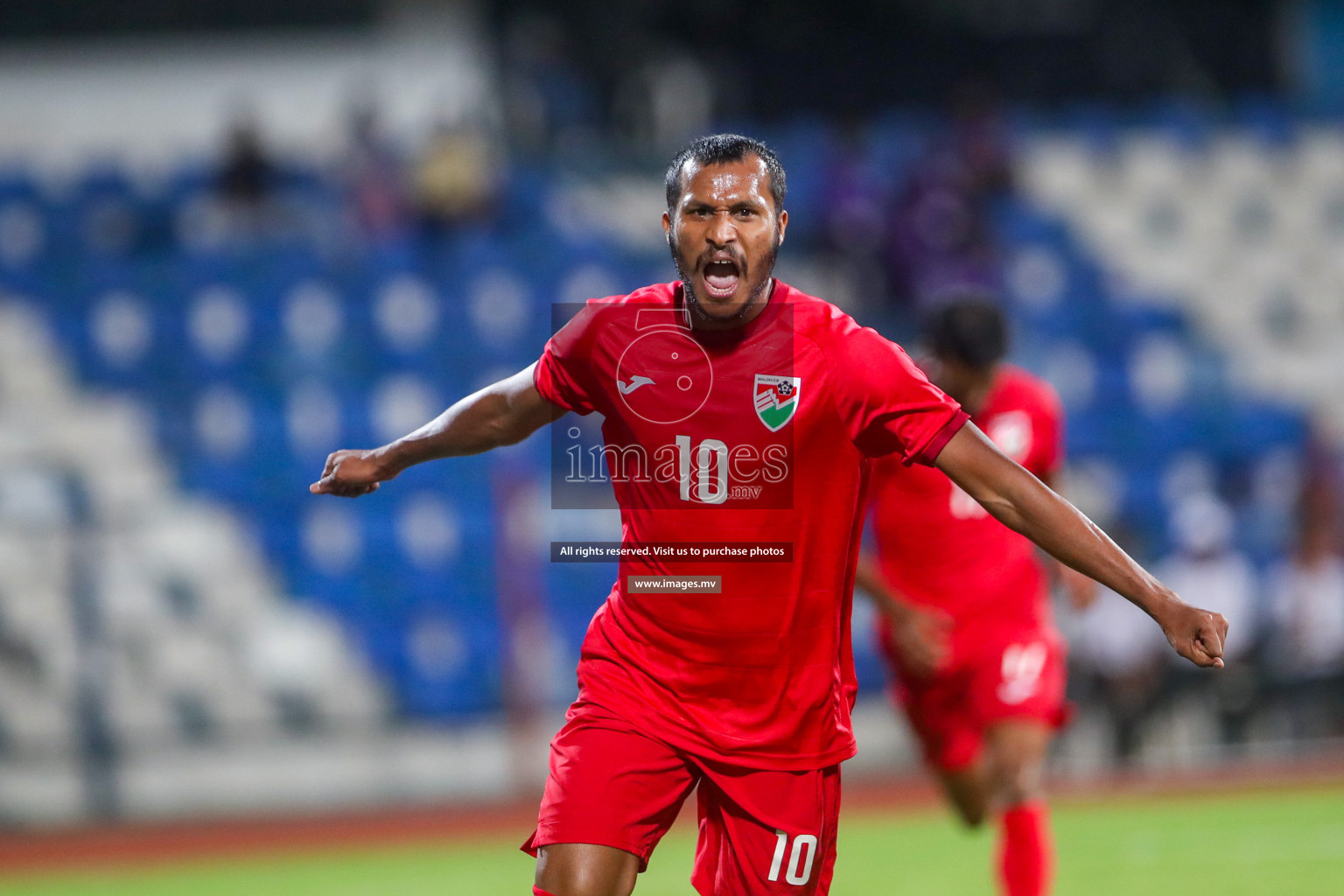 Maldives vs Bhutan in SAFF Championship 2023 held in Sree Kanteerava Stadium, Bengaluru, India, on Wednesday, 22nd June 2023. Photos: Nausham Waheed / images.mv