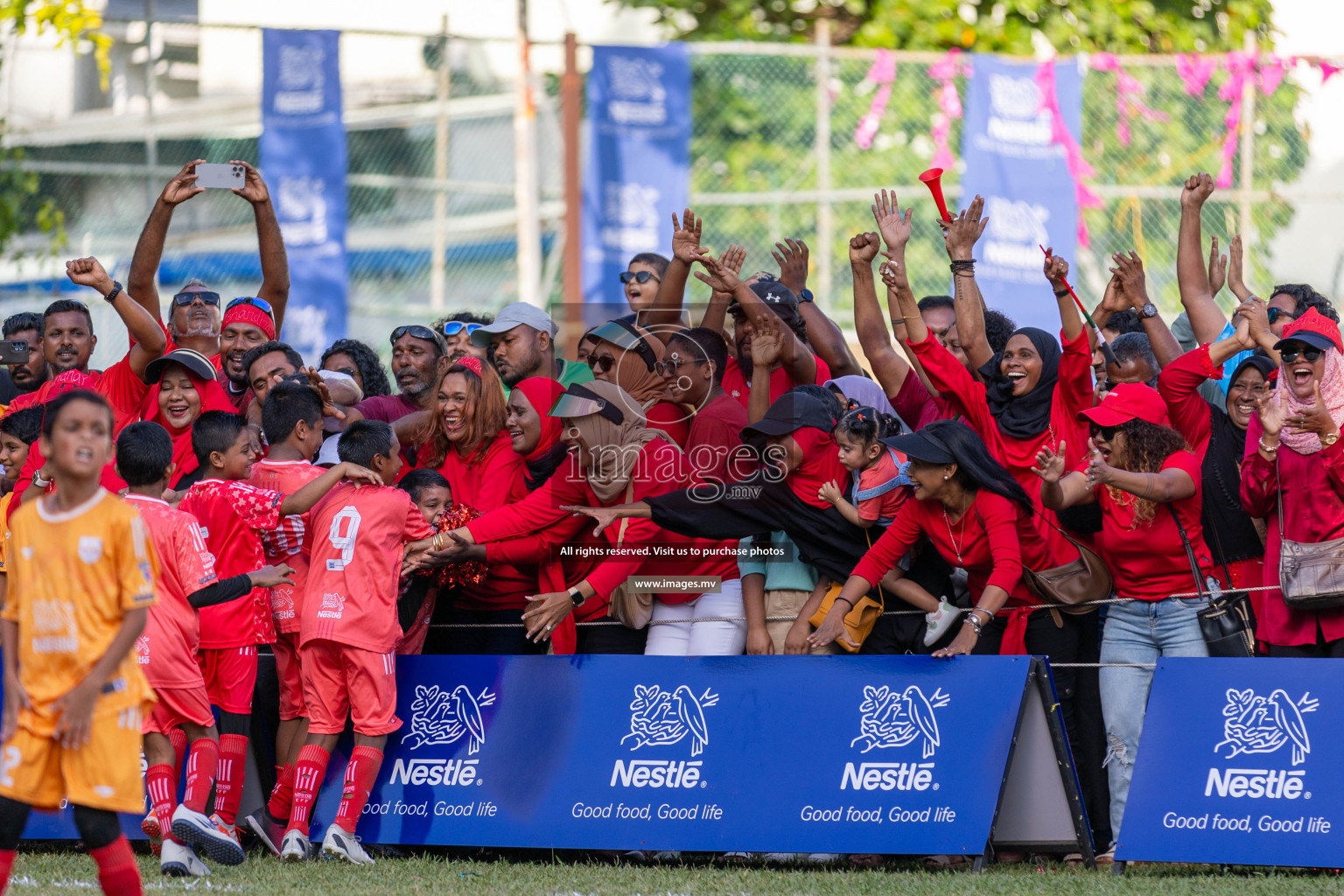 Day 4 of Nestle Kids Football Fiesta, held in Henveyru Football Stadium, Male', Maldives on Saturday, 14th October 2023
Photos: Ismail Thoriq / images.mv