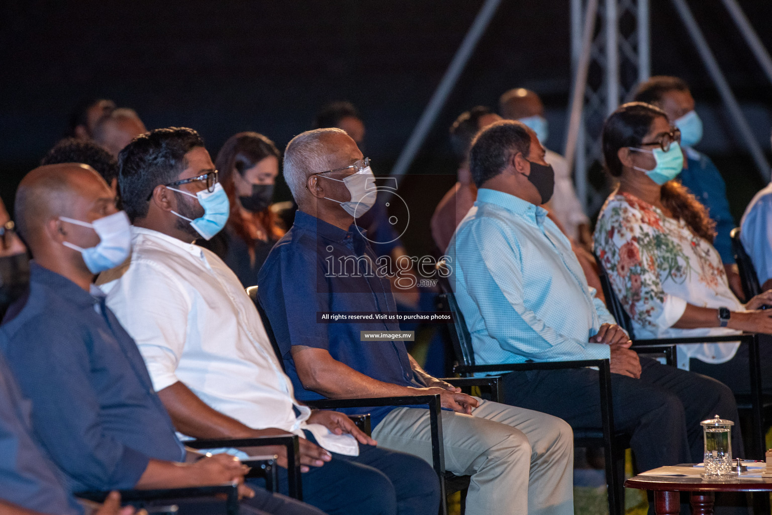 SAFF Championship 2021 Launching event was held in National Stadium, Male', Maldives on Sunday, 12th September 2021. Photos: Ismail Thoriq / images.mv