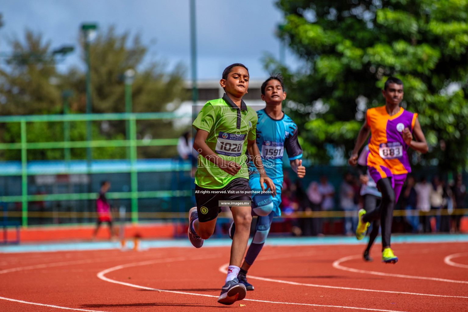 Day 2 of Inter-School Athletics Championship held in Male', Maldives on 24th May 2022. Photos by: Nausham Waheed / images.mv