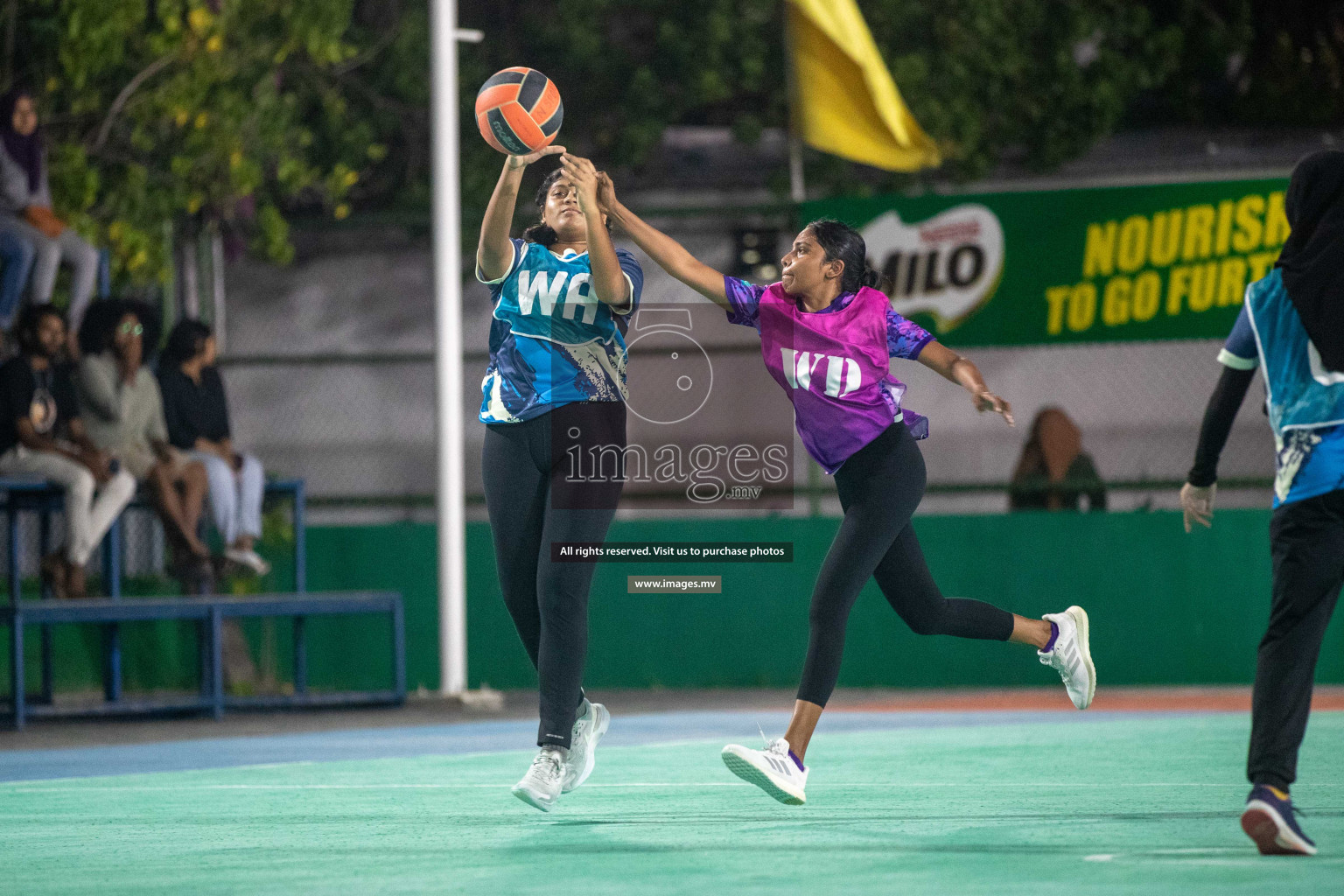 Day 4 of 20th Milo National Netball Tournament 2023, held in Synthetic Netball Court, Male', Maldives on 2nd  June 2023 Photos: Nausham Waheed/ Images.mv