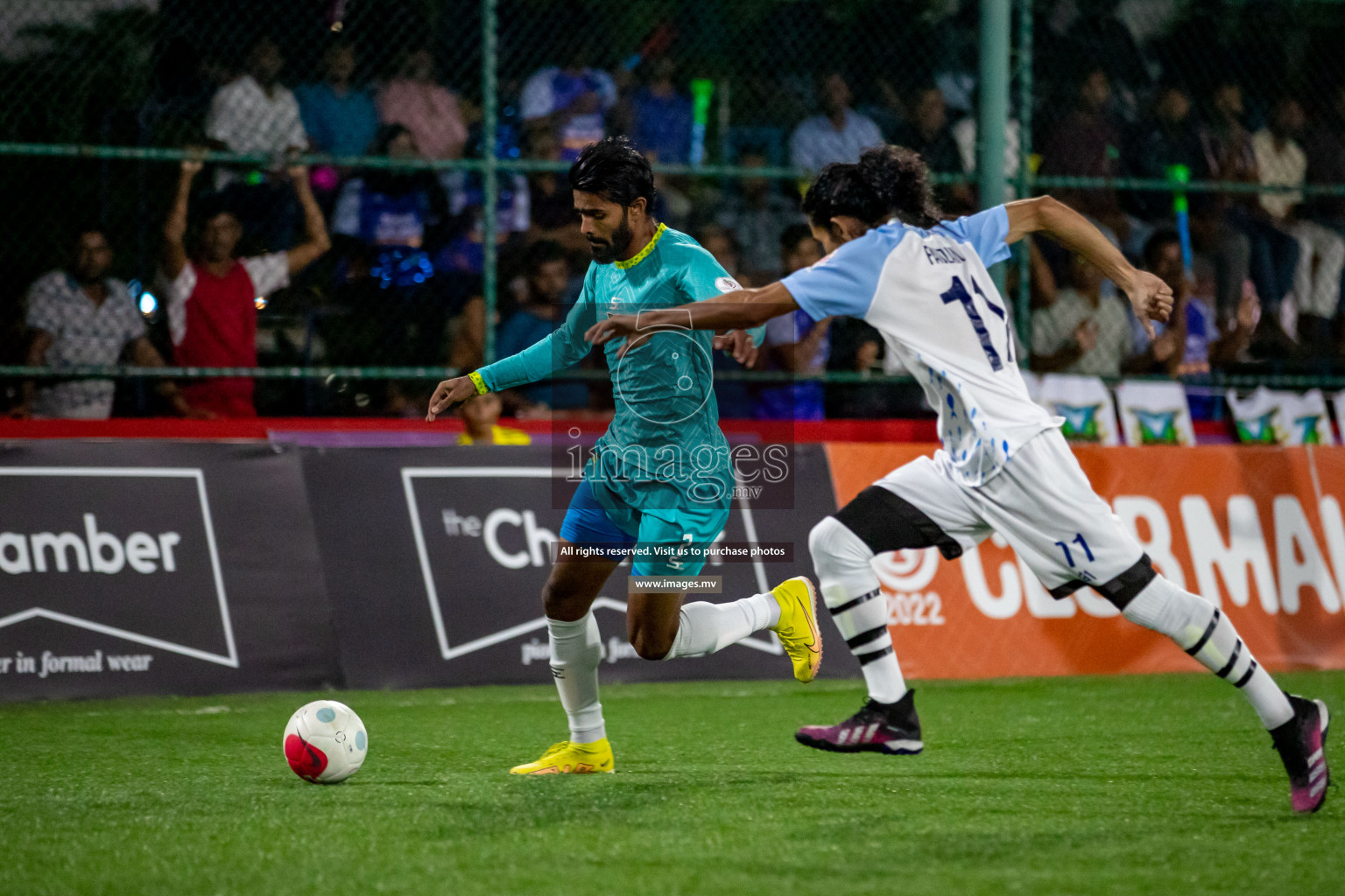 WAMCO vs MIFCO RC in Club Maldives Cup 2022 was held in Hulhumale', Maldives on Monday, 17th October 2022. Photos: Hassan Simah/ images.mv