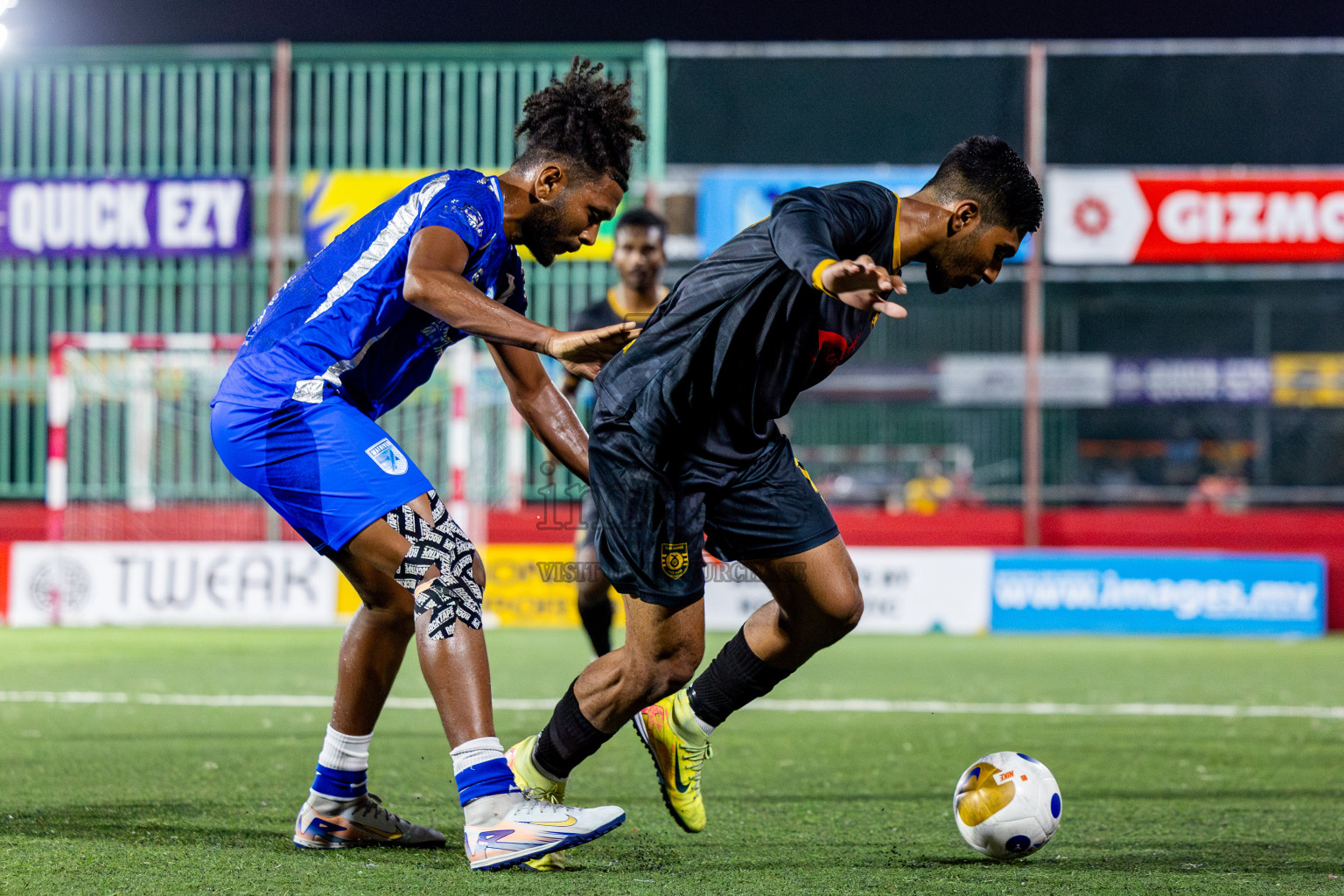 ADh Mandhoo vs AA Mathiveri in zone round Day 30 of Golden Futsal Challenge 2025 was held on Monday , 3rd February 2025, in Hulhumale', Maldives. Photos: Nausham Waheed / images.mv