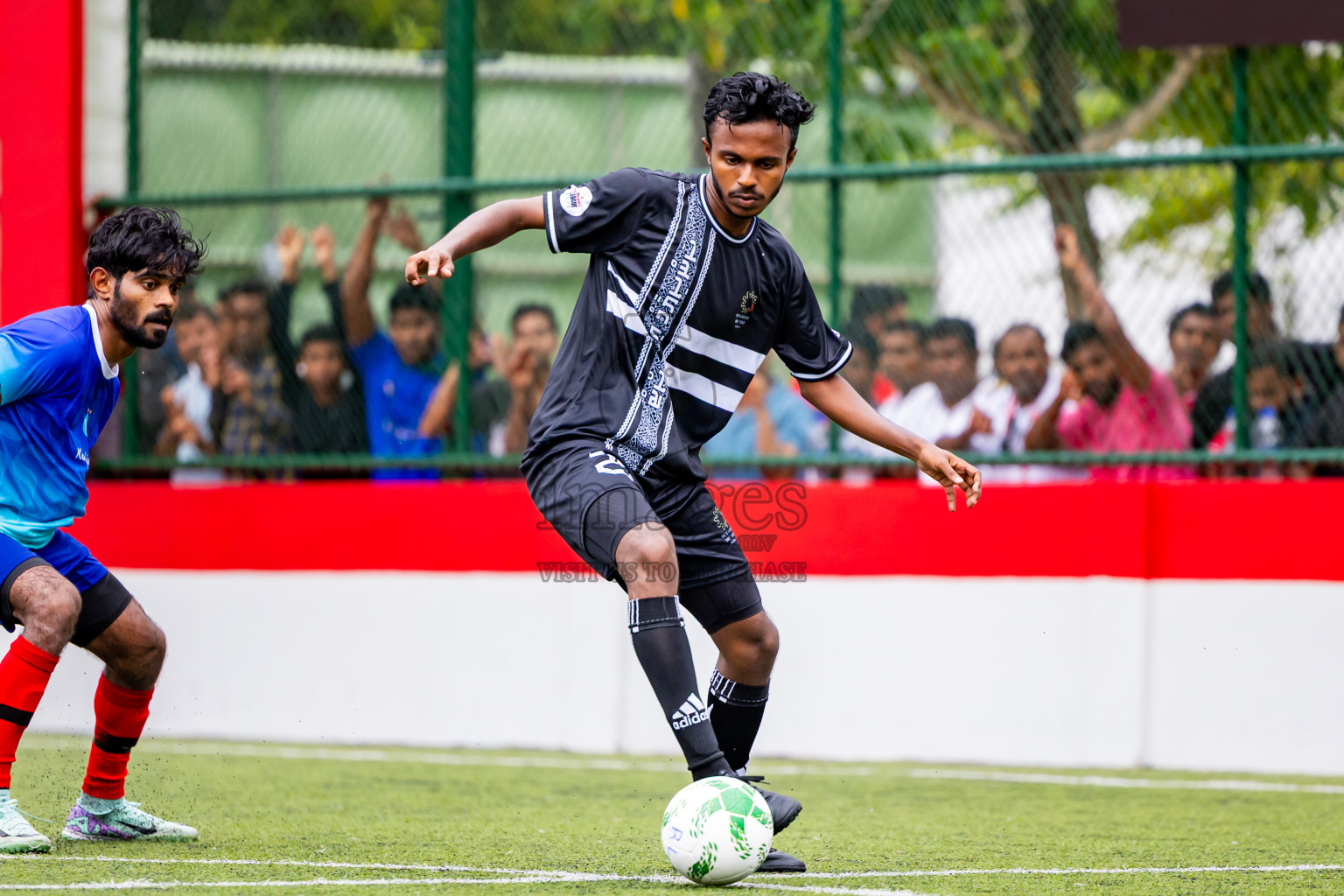 Iruveli vs Kandima in Day 5 of Resort League 2025 (Dhaalu Zone) was held on Monday, 19th May 2025 in Niyama Private island, Dhaalu Atoll, Maldives. Photos: Nausham Waheed / images.mv