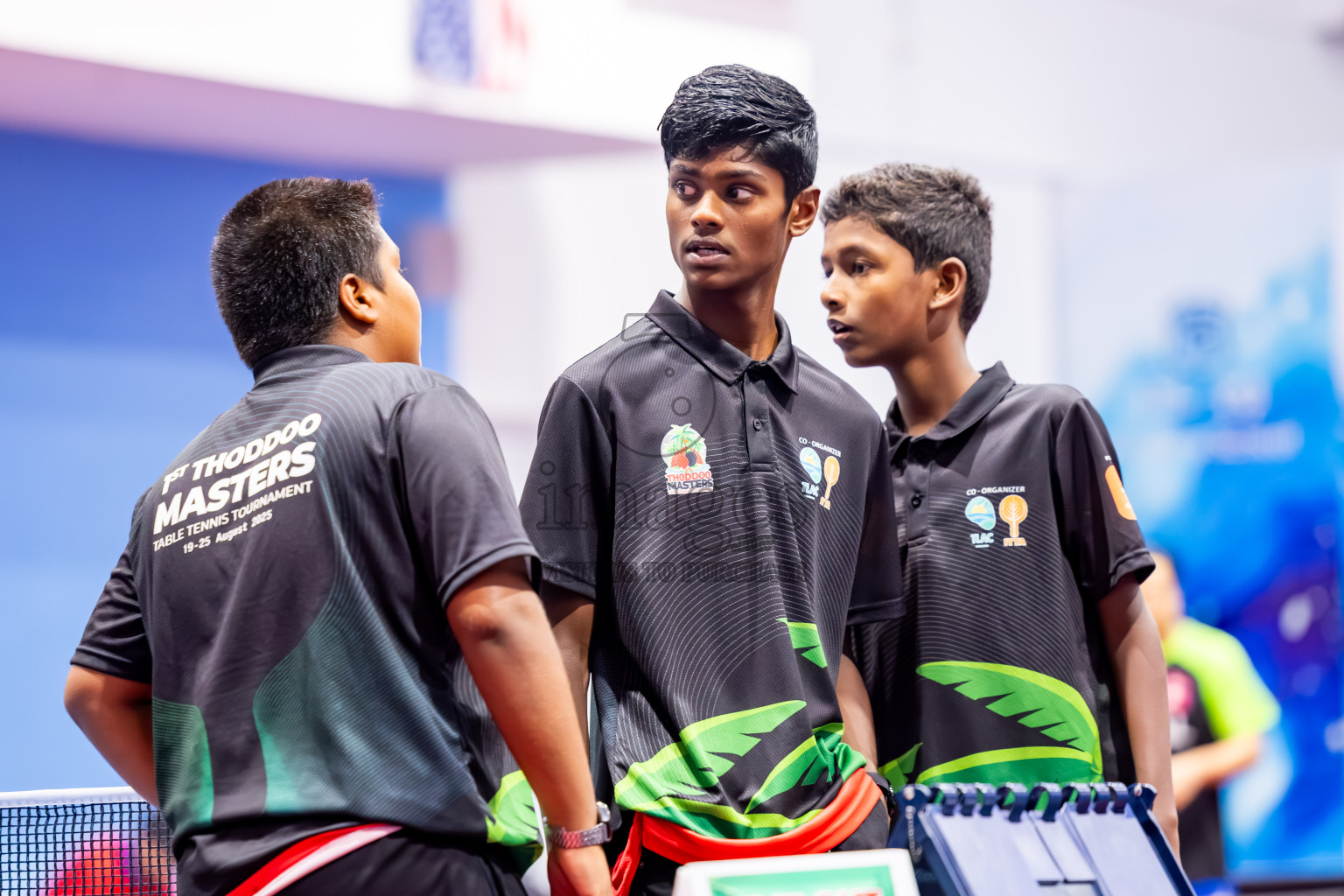 Day 2 of 1st Thoddoo Masters Table Tennis Tournament was held on Friday, 22nd August 2025 in AA Thoddoo, Maldives. Photos: Nausham Waheed / images.mv