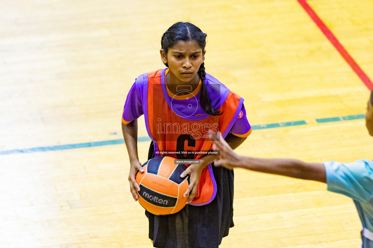 Day2 of 24th Interschool Netball Tournament 2023 was held in Social Center, Male', Maldives on 28th October 2023. Photos: Nausham Waheed / images.mv