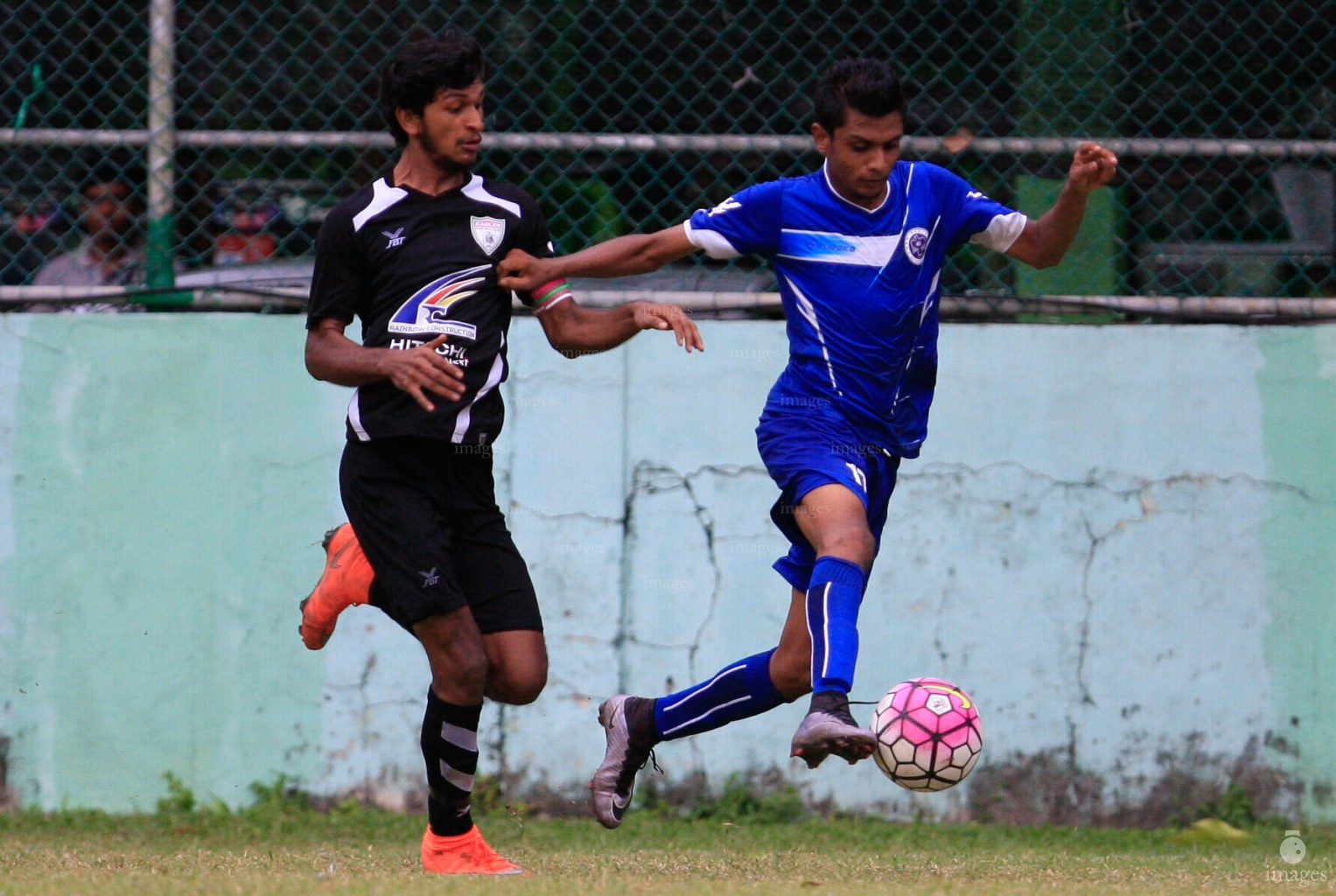 New Radiant Sports Club vs Club Eagles in Youth Championship 2016 in Male', Maldives, Saturday , August . 20, 2016.(Images.mv Photo/ Abdulla Abeedh).
