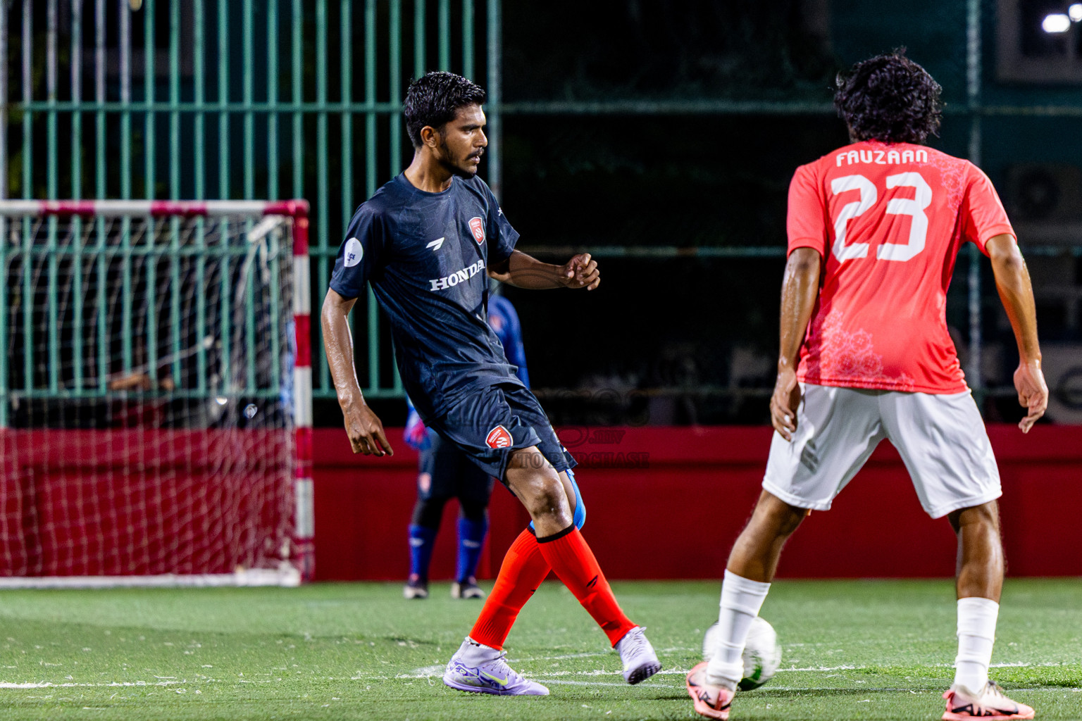 Sheesha vs Trade Club in Day 5 of Office League 2025 was held on Sunday, 20th April 2025 in Hulhumale', Maldives. Photos: Nausham Waheed  / images.mv