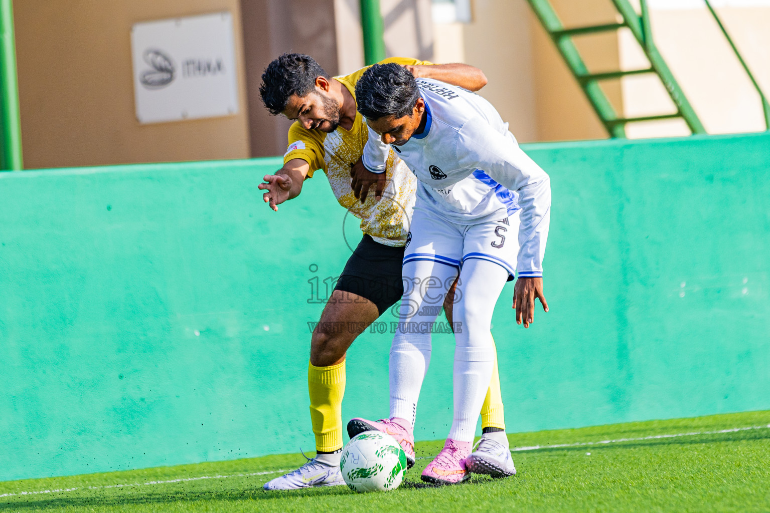 Waldorf Astoria vs Jumeirah Olhaheli in Resort Super League 2025 was held on Sunday, 26th October 2025 in Crossroads's Maldives, Photos: Areef Adam / images.mv