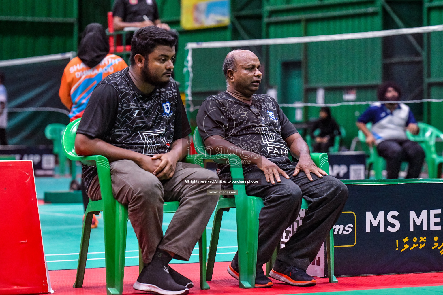 Day 3 of 6th Office Company Badmintion Championship held in Male', Maldives Photos: Nausham Waheed / Images.mv