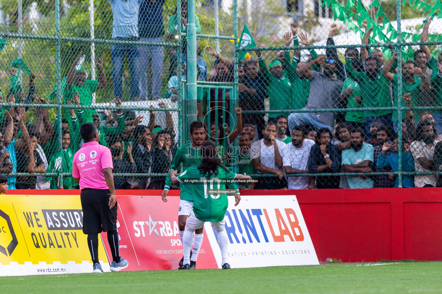 Club HDC vs Dhivehi Sifainge Club in Club Maldives Cup 2022 was held in Hulhumale', Maldives on Wednesday, 12th October 2022. Photos: Ismail Thoriq/ images.mv