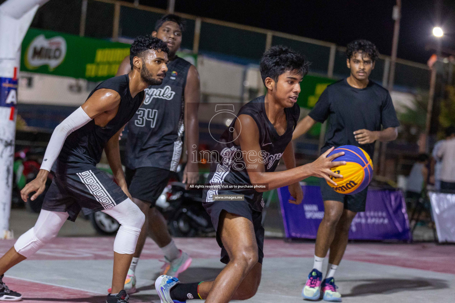 Day4 of Slamdunk by Sosal on 15th April 2023 held in Male'. Photos: Ismail Thoriq / images.mv