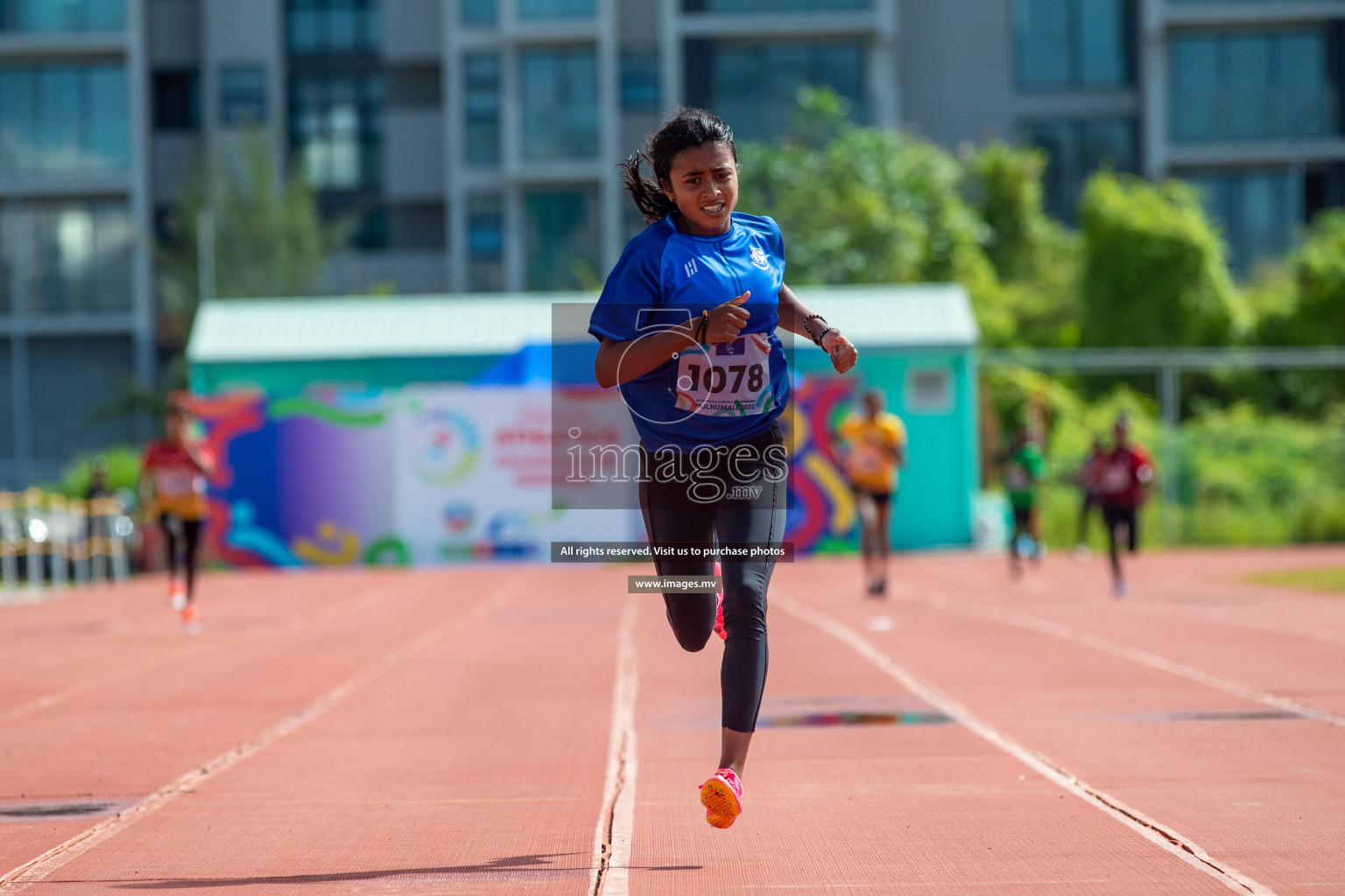 Day two of Inter School Athletics Championship 2023 was held at Hulhumale' Running Track at Hulhumale', Maldives on Sunday, 15th May 2023. Photos: Nausham Waheed / images.mv