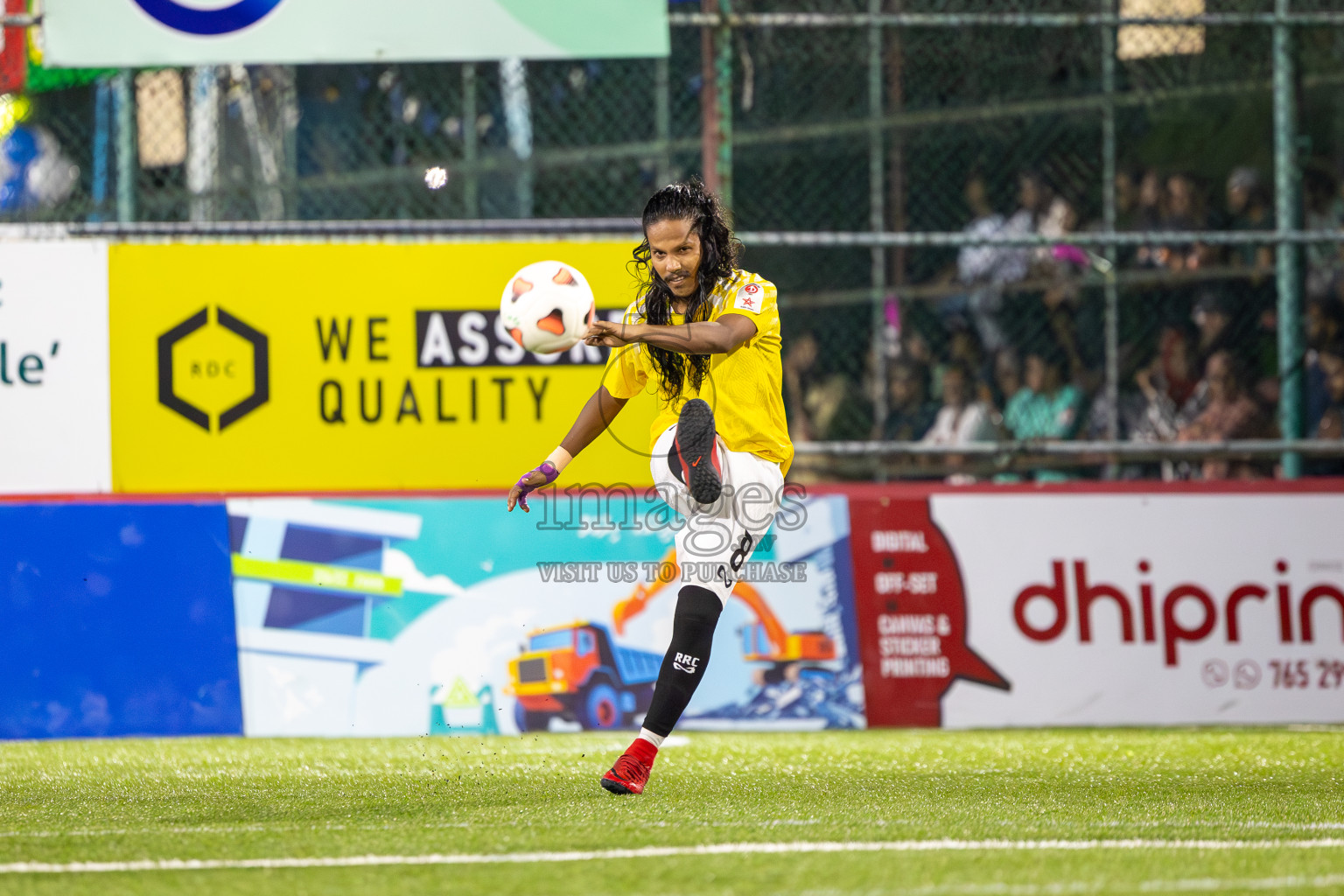 RRC vs United BML in Day 13 of Club Maldives Cup 2025 was held in Rehendhi Futsal Ground, Hulhumale', Maldives on Monday, 13th October 2025. 
Photos: Mohamed Mahfooz Moosa / images.mv