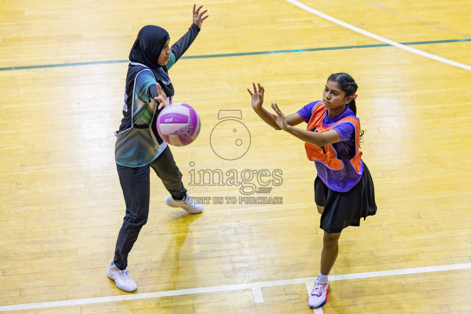 Day 15 of 26th Inter-School Netball Tournament 2025 was held in Social Center Indoor Hall on Thursday, 6th November 2025. Photos: Areef Adam / images.mv