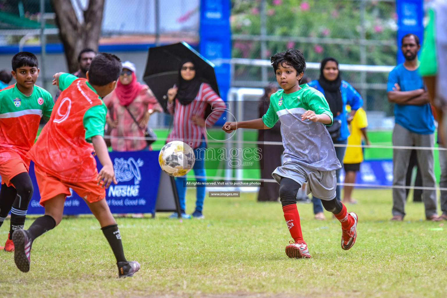 Day 3 of Milo Kids Football Fiesta 2022 was held in Male', Maldives on 21st October 2022. Photos: Nausham Waheed/ images.mv