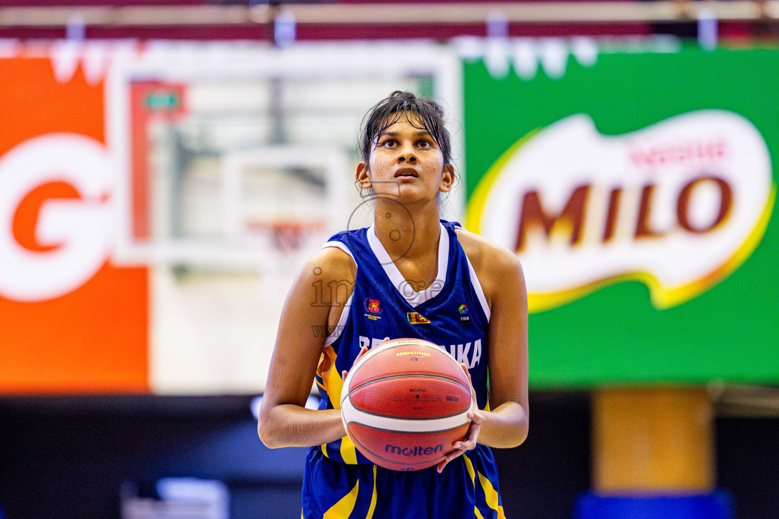 Sri Lanka vs India in the Final of Under 16 Woman's Asian Cup SABA Qualifiers 2025 was held in Social Center, Male', Maldives on Sunday, 15th June 2025. Photos: Nausham Waheed / images.mv