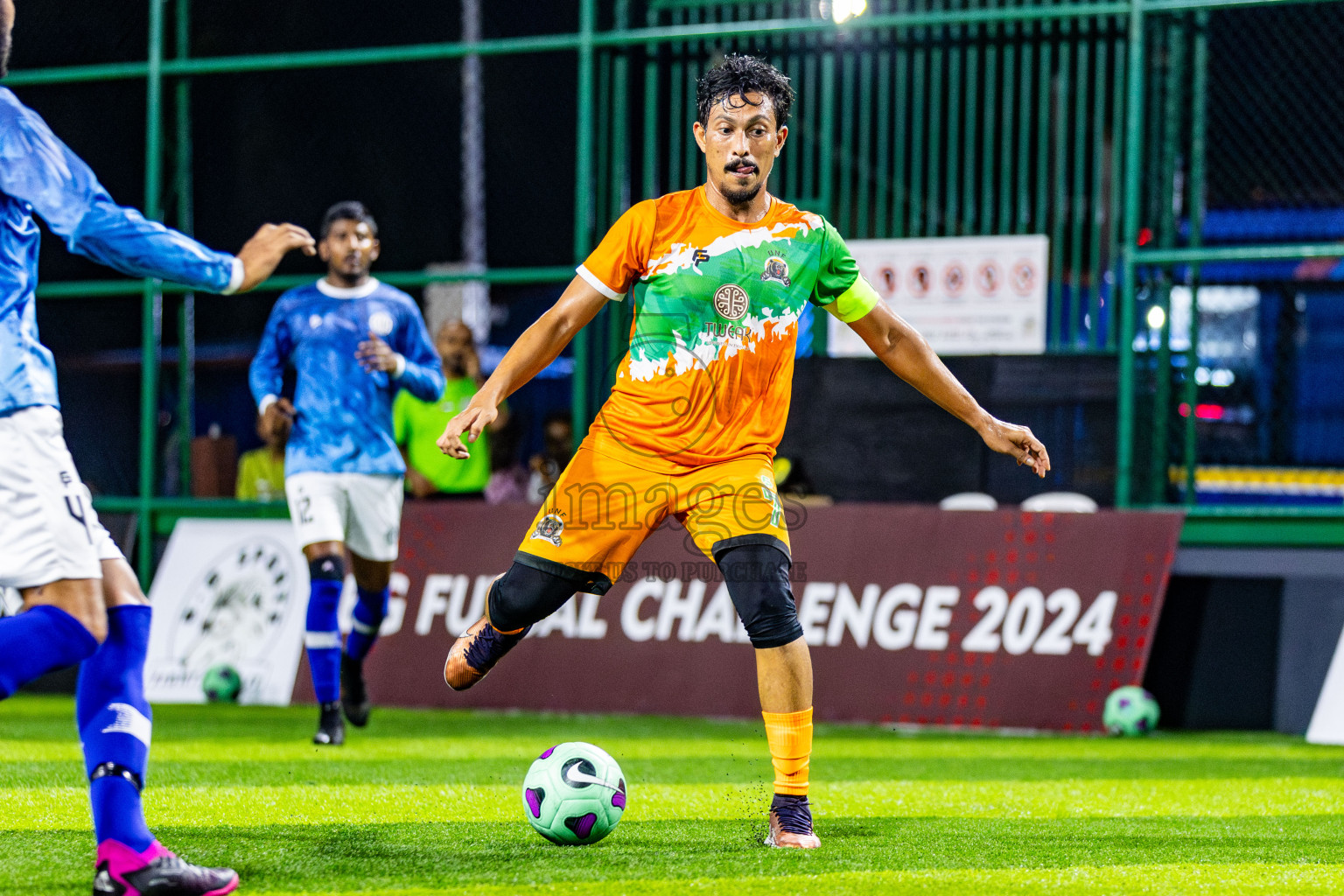 UNF vs Holiday SC in Day 8 of BG Futsal Challenge 2024 was held on Tuesday, 19th March 2024, in Male', Maldives Photos: Nausham Waheed / images.mv