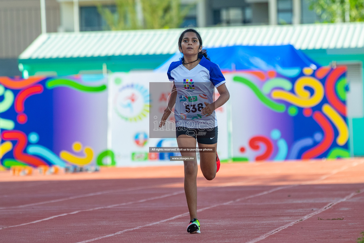 Day two of Inter School Athletics Championship 2023 was held at Hulhumale' Running Track at Hulhumale', Maldives on Sunday, 15th May 2023. Photos: Nausham Waheed / images.mv