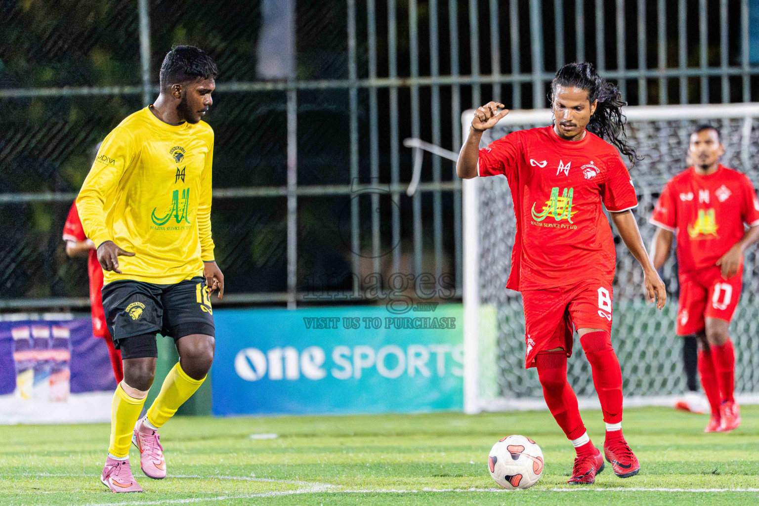 Kanmathi SC VS Kanmathi FC in Day 5 - Fonadhoo Youth Futsal Challenge 2025 held in Fonadhoo Futsal Stadium, L. Fonadhoo, Maldives on Thursday, 30th October 2025 Photos: Arif Rasheed / images.mv