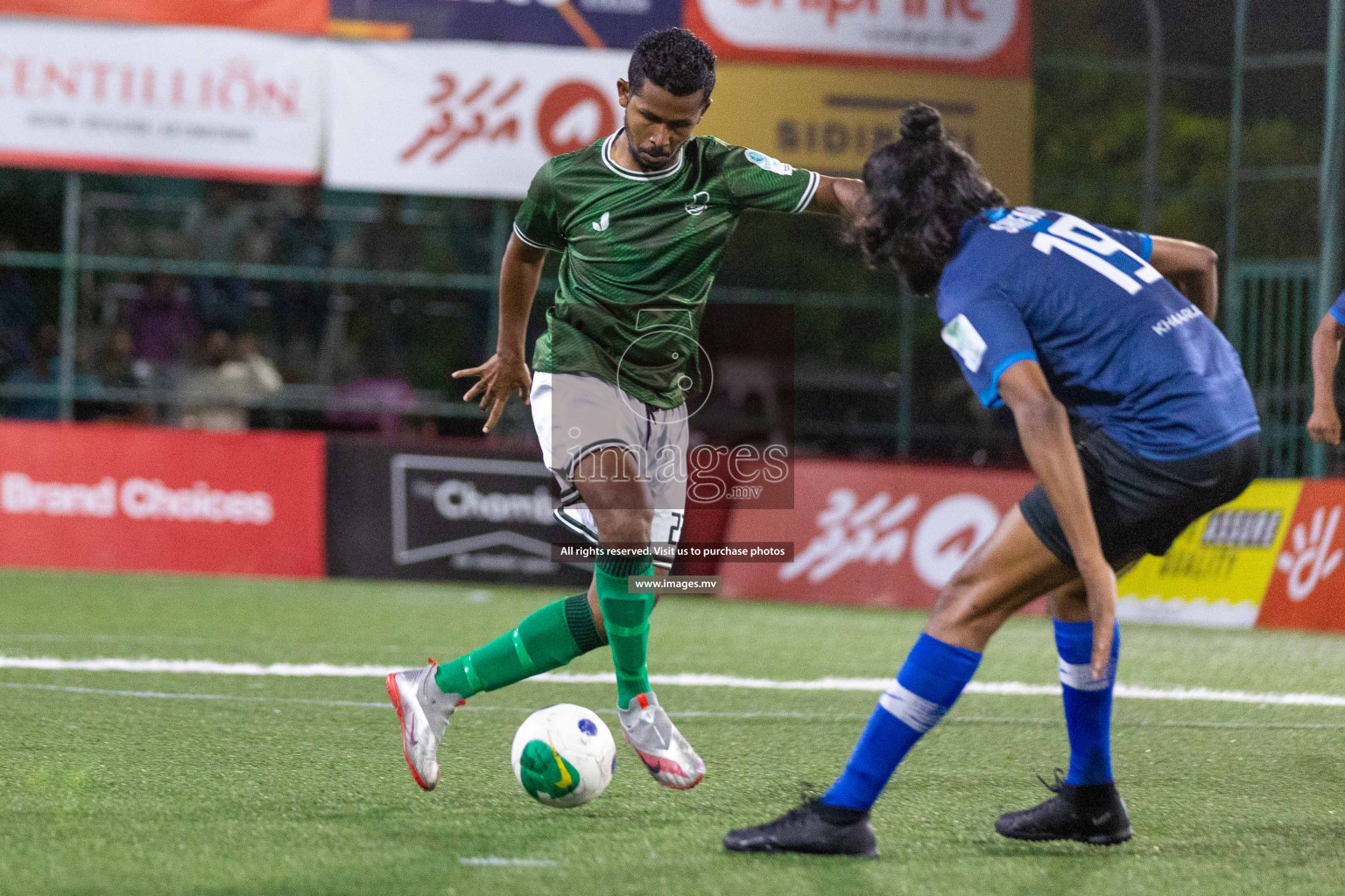 POSC vs Team Khaarijee in Quarter Finals of Club Maldives Cup Classic 2023 held in Hulhumale, Maldives, on Friday, 11th August 2023 Photos: Ismail Thoriq / images.mv