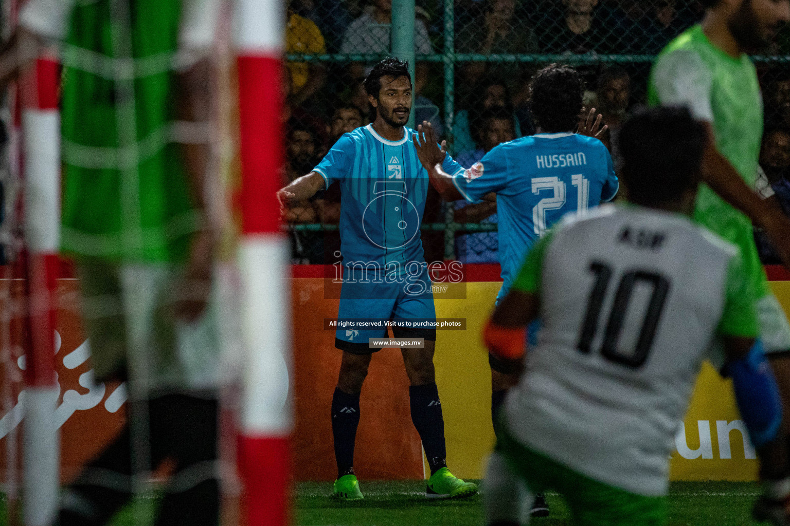 MACL vs Team DJA in Club Maldives Cup 2022 was held in Hulhumale', Maldives on Tuesday, 18th October 2022. Photos: Hassan Simah/ images.mv