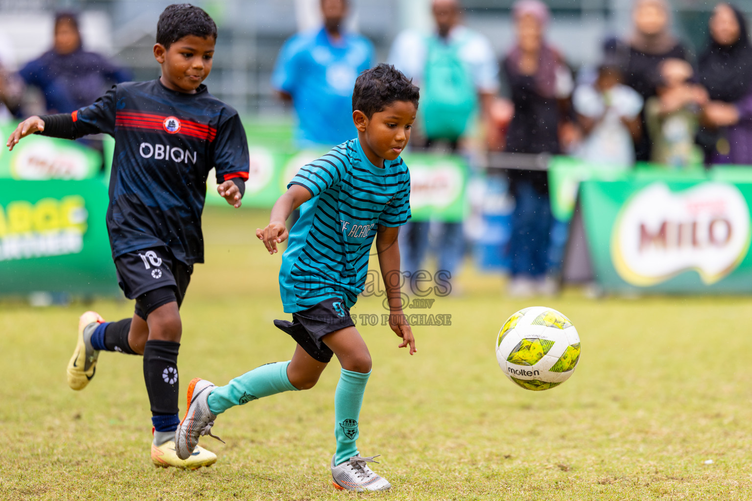 Day 3 of MILO SVAM Juniors 2025 (U-8) was held at Henveiru Stadium in Male', Maldives on Saturday, 28th June 2025. Photos: Ismail Thoriq / images.mv