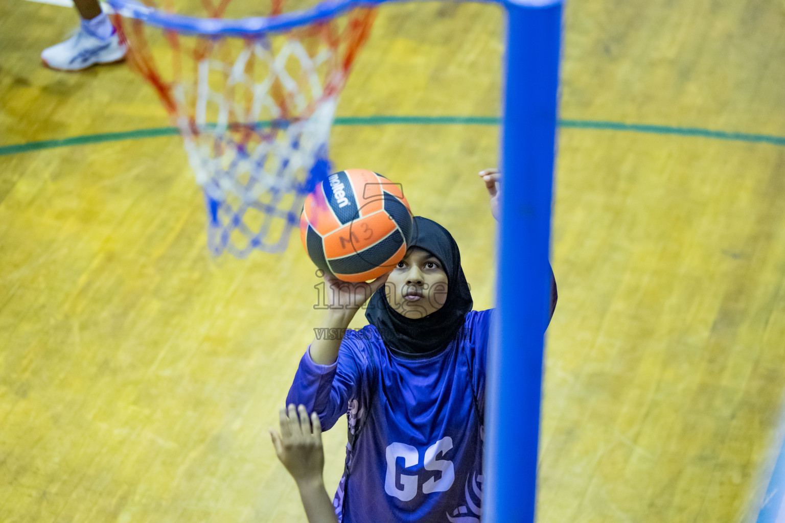 Day 12 of 25th Inter-School Netball Tournament was held in Social Center at Male', Maldives on Thursday, 22nd August 2024.