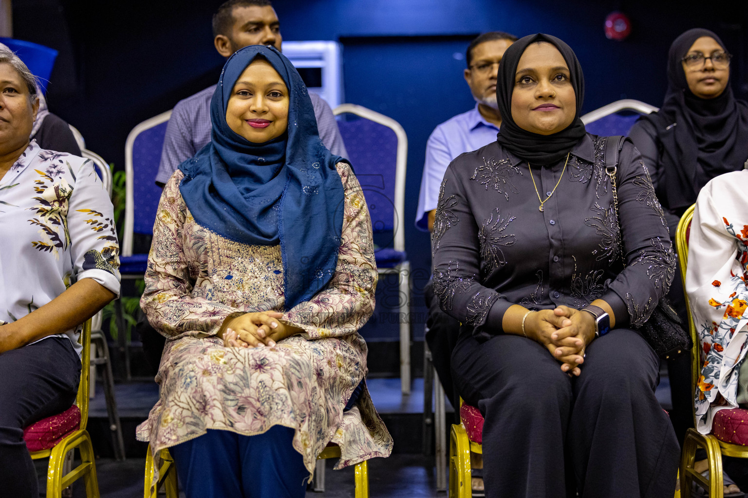 Iskandhar School vs Ghiyasuddin International School in the U15 Finals of Inter-school Netball Tournament held in Social Center at Male', Maldives on Monday, 26th August 2024. Photos: Hassan Simah / images.mv