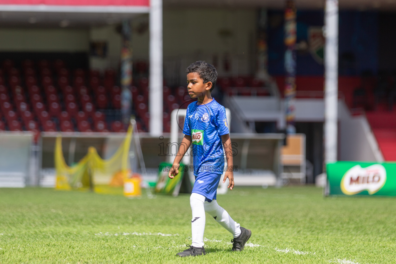 Day 2 of MILO Kids Football Fiesta was held at National Stadium in Male', Maldives on Saturday, 24th February 2024.