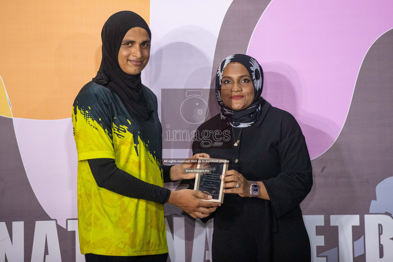 Final of 20th Milo National Netball Tournament 2023, held in Synthetic Netball Court, Male', Maldives on 11th June 2023 Photos: Nausham Waheed/ Images.mv