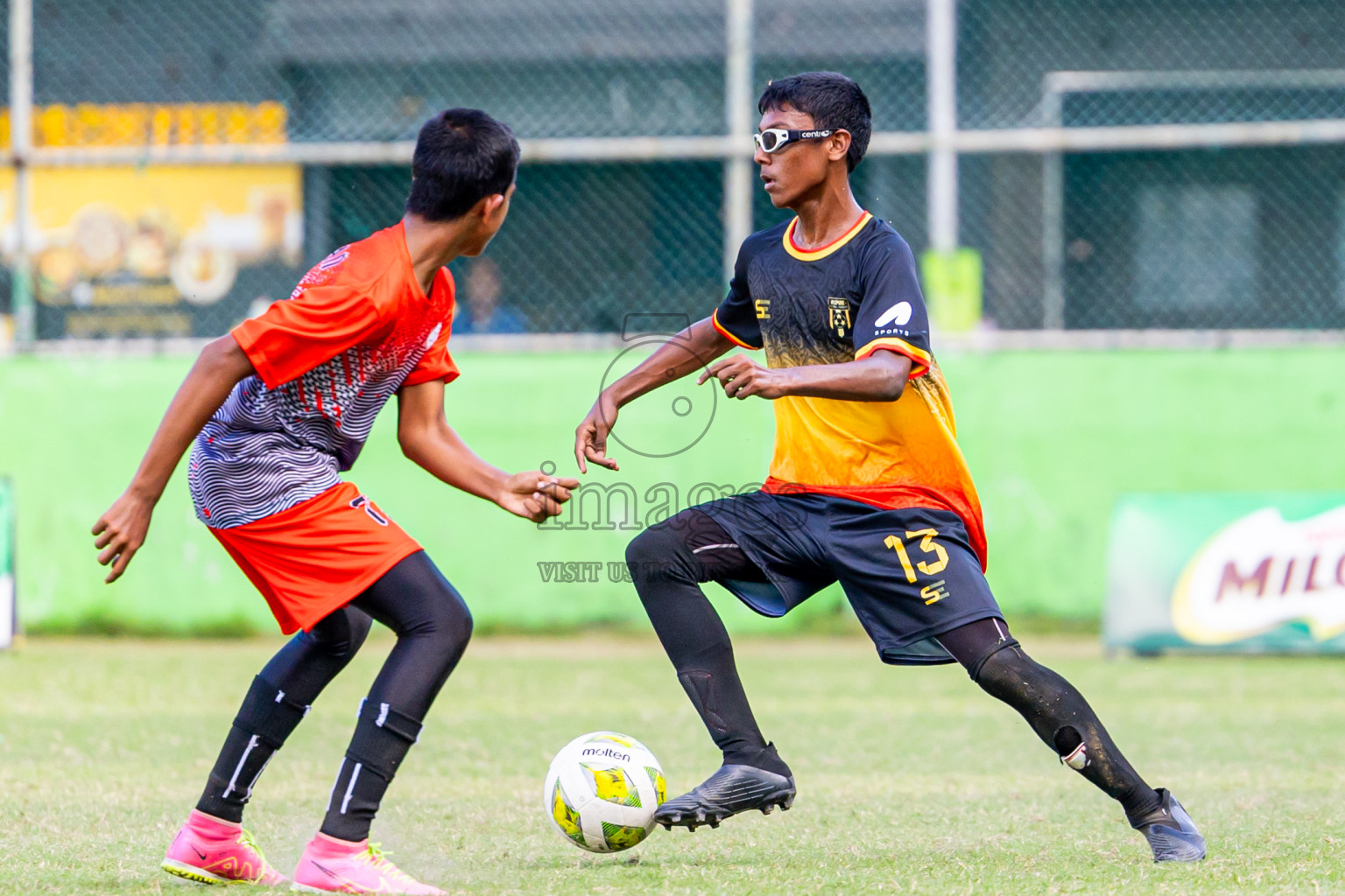 Day 2 of MILO Academy Championship 2024 Under 14 held in Henveyru Stadium, Male', Maldives on Friday, 1st November 2024. Photos: Nausham Waheed / Images.mv