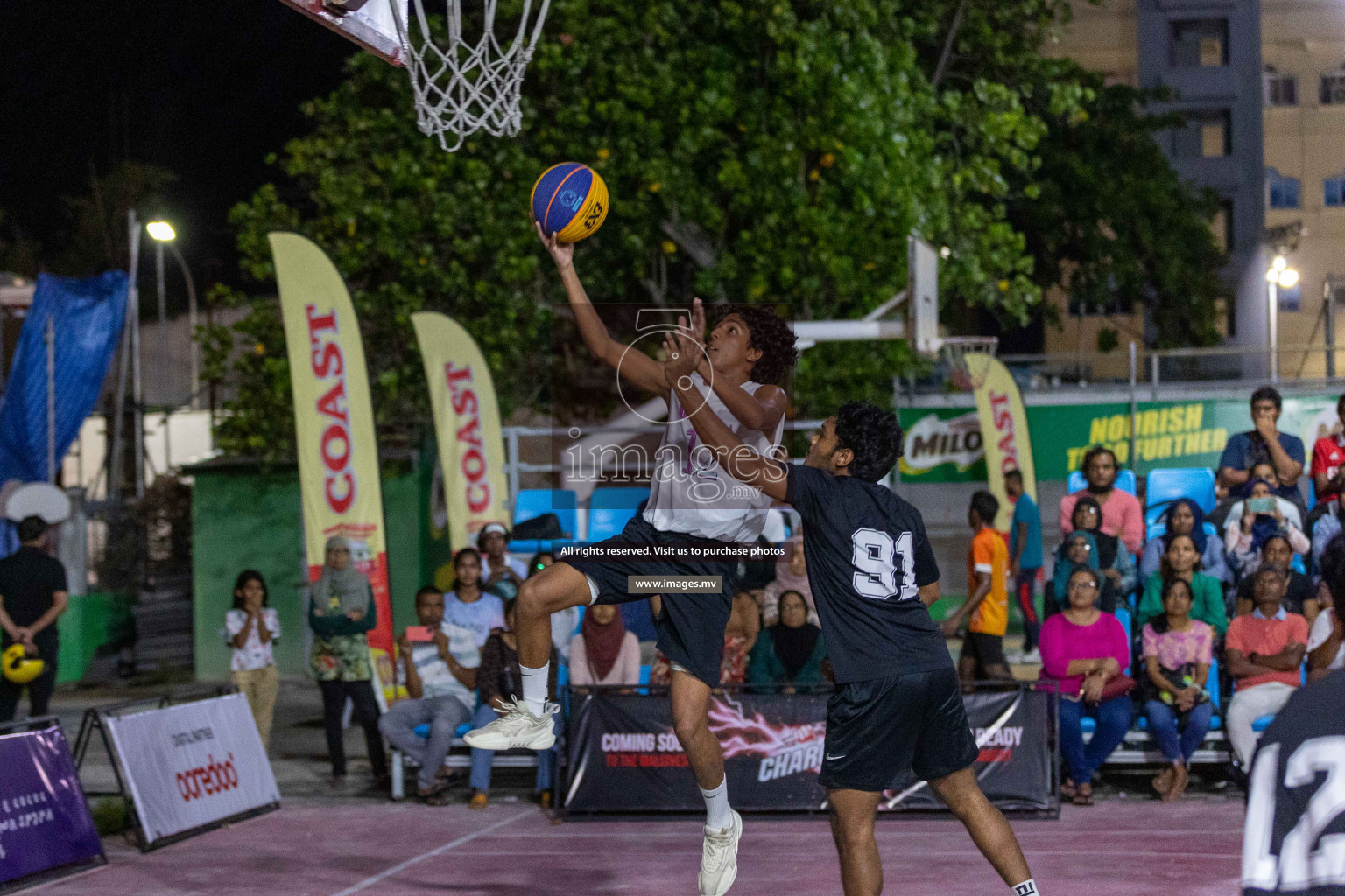 Day 5 of Slamdunk by Sosal on 16th April 2023 held in Male'. Photos: Ismail Thoriq / images.mv