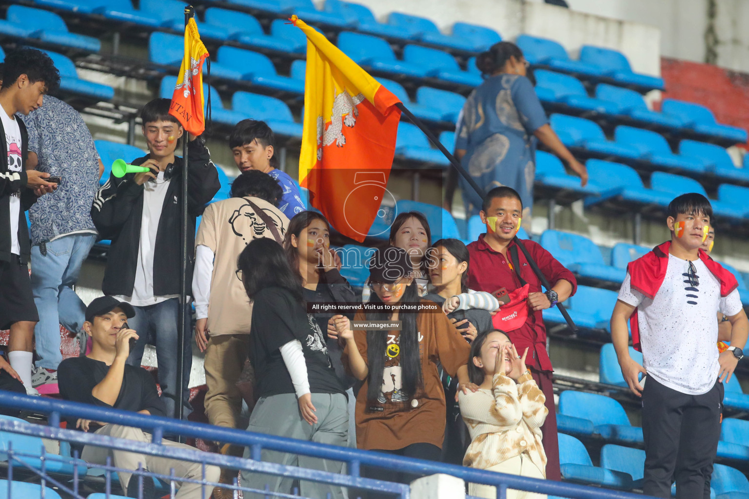 Bhutan vs Lebanon in SAFF Championship 2023 held in Sree Kanteerava Stadium, Bengaluru, India, on Sunday, 25th June 2023. Photos: Hassan Simah / images.mv