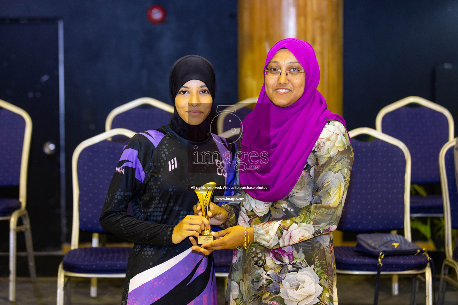 Day2 of 24th Interschool Netball Tournament 2023 was held in Social Center, Male', Maldives on 28th October 2023. Photos: Nausham Waheed / images.mv