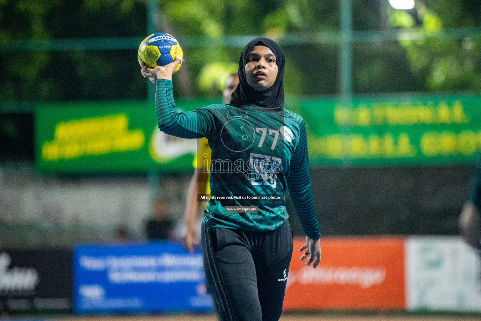 Day 2 of 6th MILO Handball Maldives Championship 2023, held in Handball ground, Male', Maldives on Friday, 21st May 2023 Photos: Nausham Waheed/ Images.mv