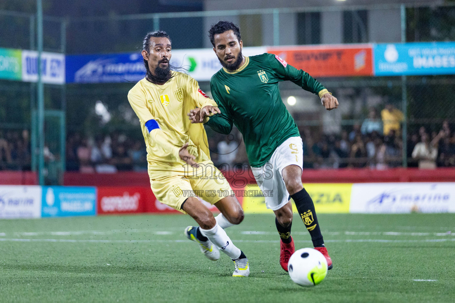 Opening of Golden Futsal Challenge 2024 with Charity Shield Match between L.Gan vs Th. Thimarafushi was held on Sunday, 14th January 2024, in Hulhumale', Maldives Photos: Nausham Waheed / images.mv