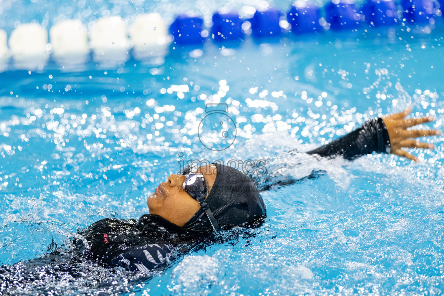 Day 4 of BML 6th National Kids Swimming Kids Festival 2025 held in Hulhumale', Maldives on Thursday, 6th November 2024. Photos: Hassan Simah / images.mv