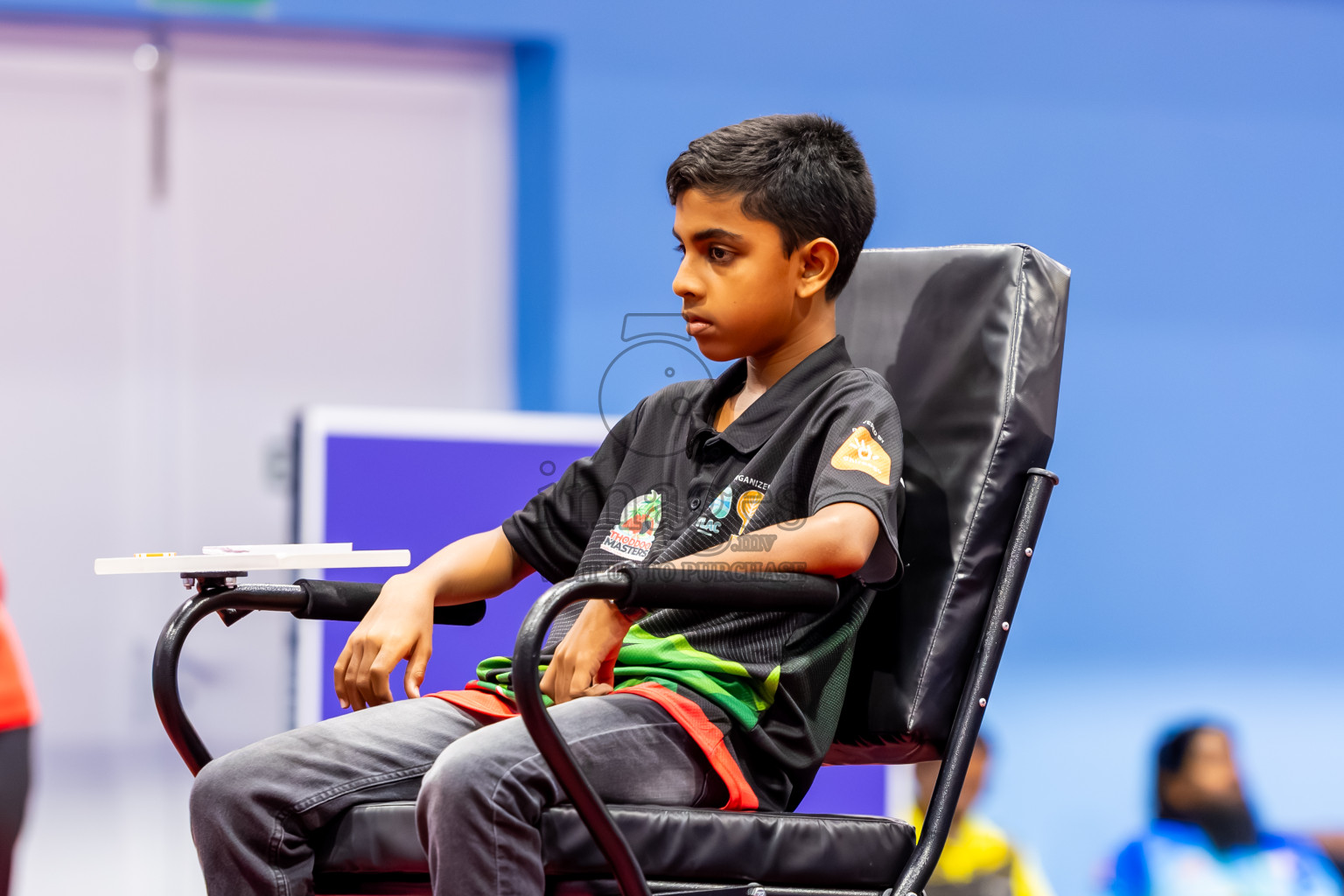Day 4 of 1st Thoddoo Masters Table Tennis Tournament was held on Sunday, 24th August 2025 in AA Thoddoo, Maldives. Photos: Nausham Waheed / images.mv