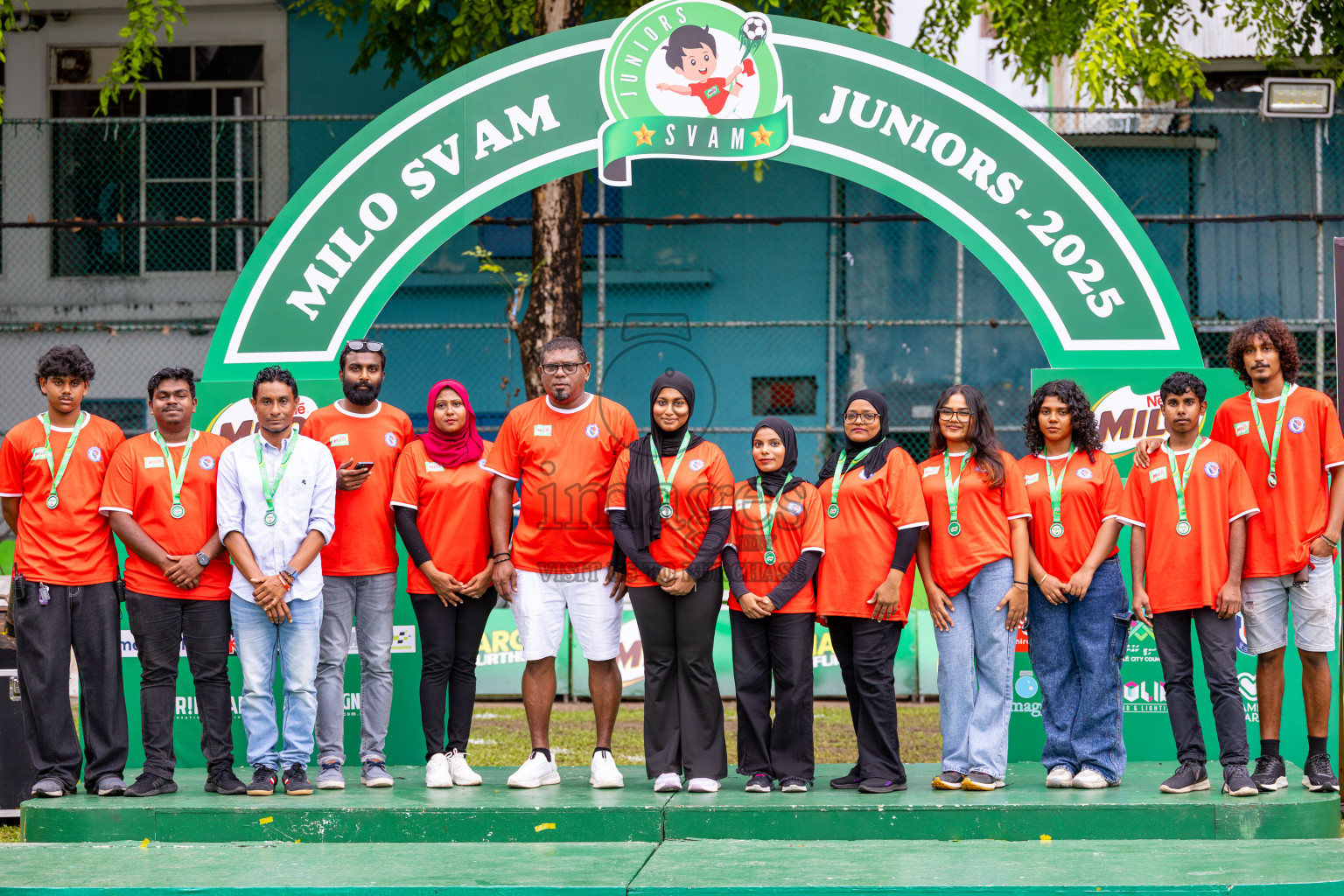 Day 3 of MILO SVAM Juniors 2025 (U-8) was held at Henveiru Stadium in Male', Maldives on Saturday, 28th June 2025. Photos: Ismail Thoriq / images.mv