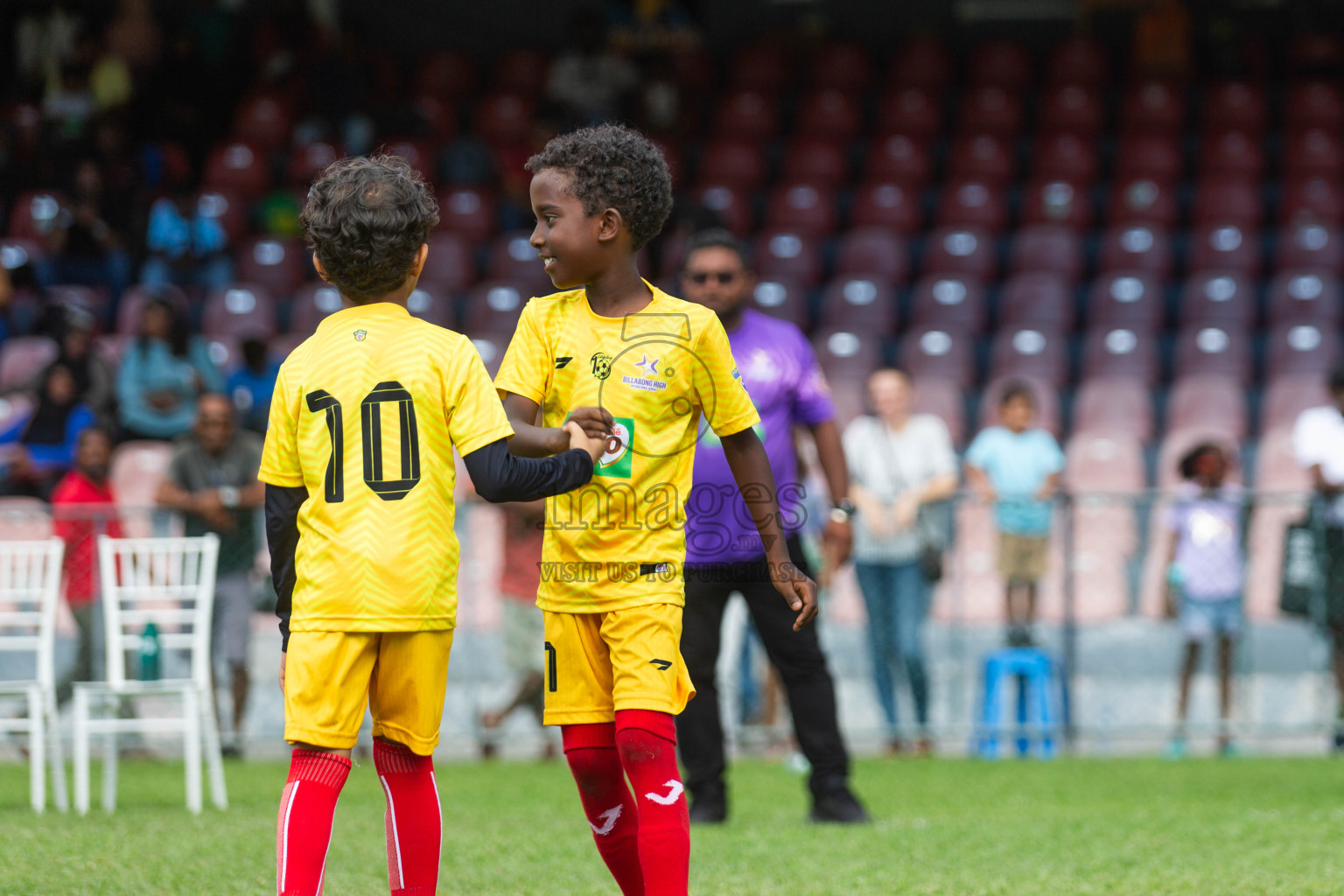 Day 2 of MILO Kids Football Fiesta was held at National Stadium in Male', Maldives on Saturday, 24th February 2024.