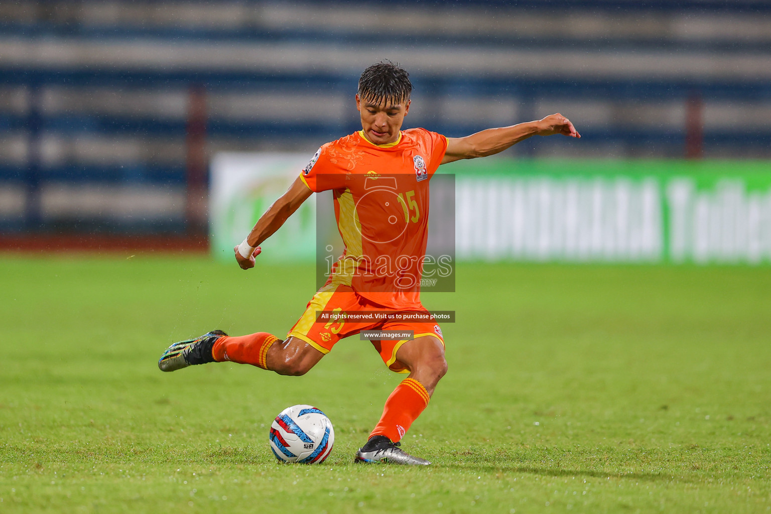 Bhutan vs Lebanon in SAFF Championship 2023 held in Sree Kanteerava Stadium, Bengaluru, India, on Sunday, 25th June 2023. Photos: Nausham Waheed, Hassan Simah / images.mv