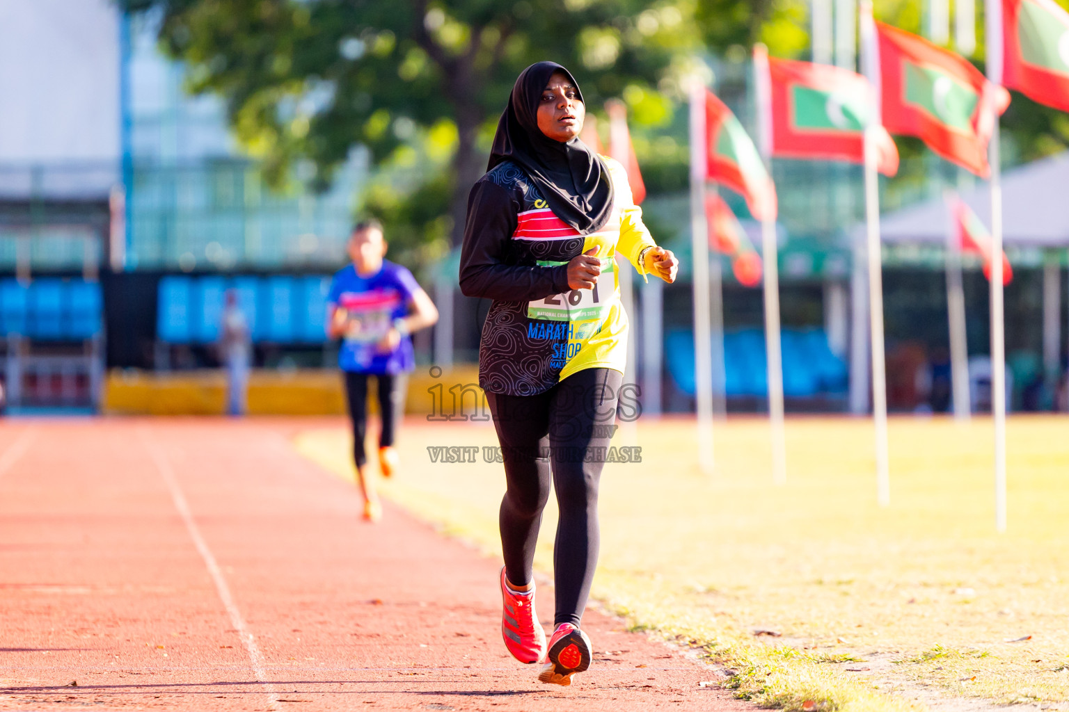 Day 3 of National Athletics Championship 2025 was held at Ekuveni Running Ground in Male', Maldives on Saturday, 16th August 2025. Photos: Nausham Waheed / images.mv