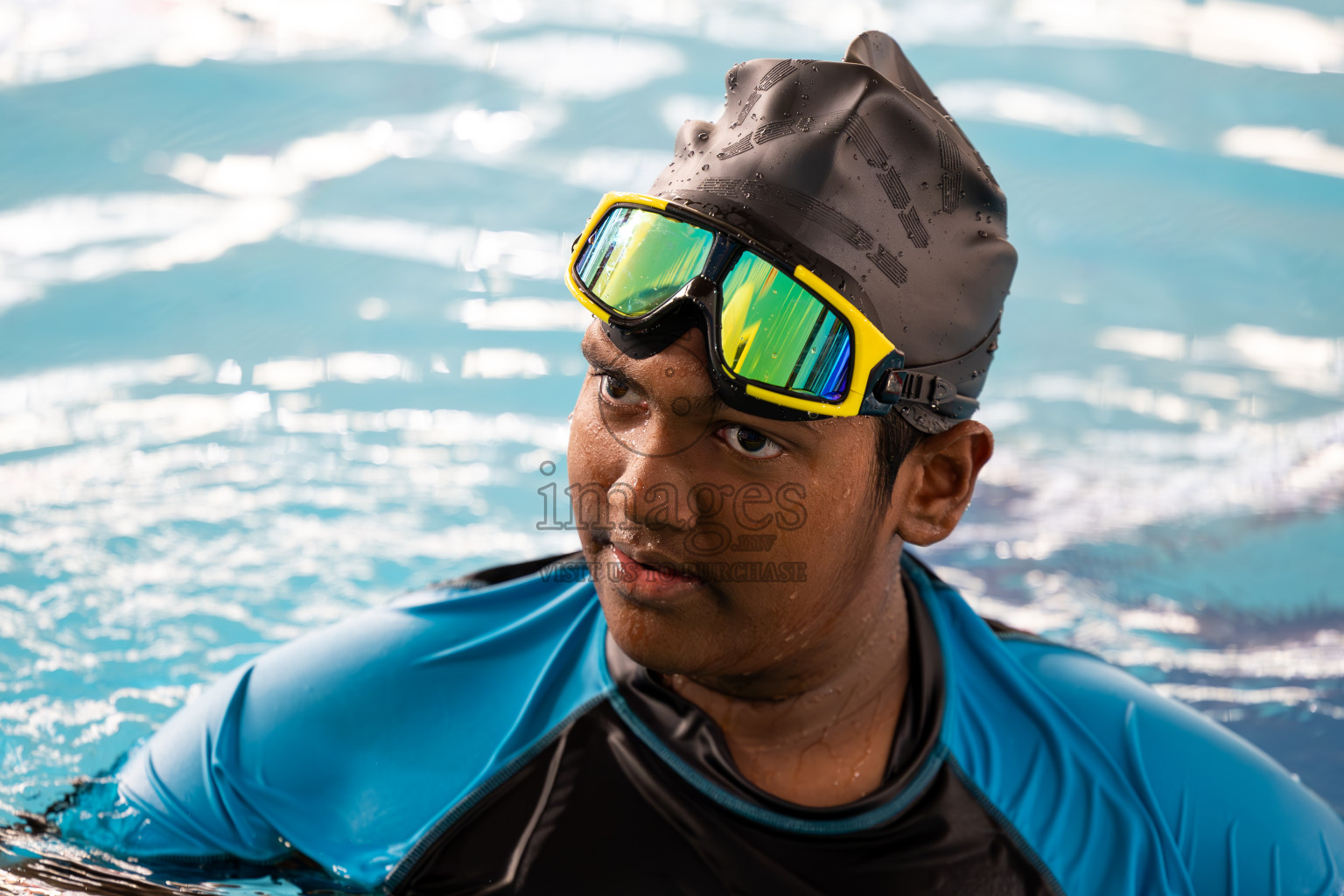 Day 2 of 20th BML Inter-school Swimming Competition 2024 held in Hulhumale', Maldives on Sunday, 13th October 2024. Photos: Ismail Thoriq / images.mv